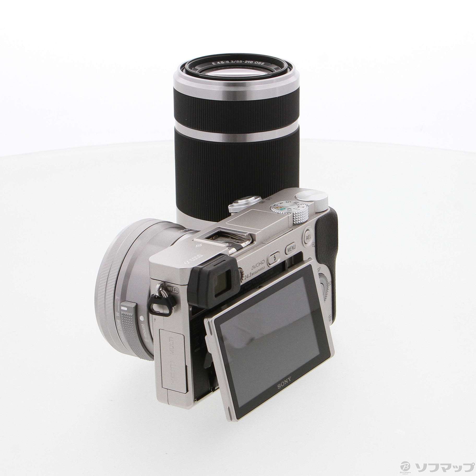 中古】α6000 ダブルズームレンズキット シルバー ILCE-6000Y [2133059177695] -  法人専用リコレ！|ソフマップの法人専用中古通販サイト