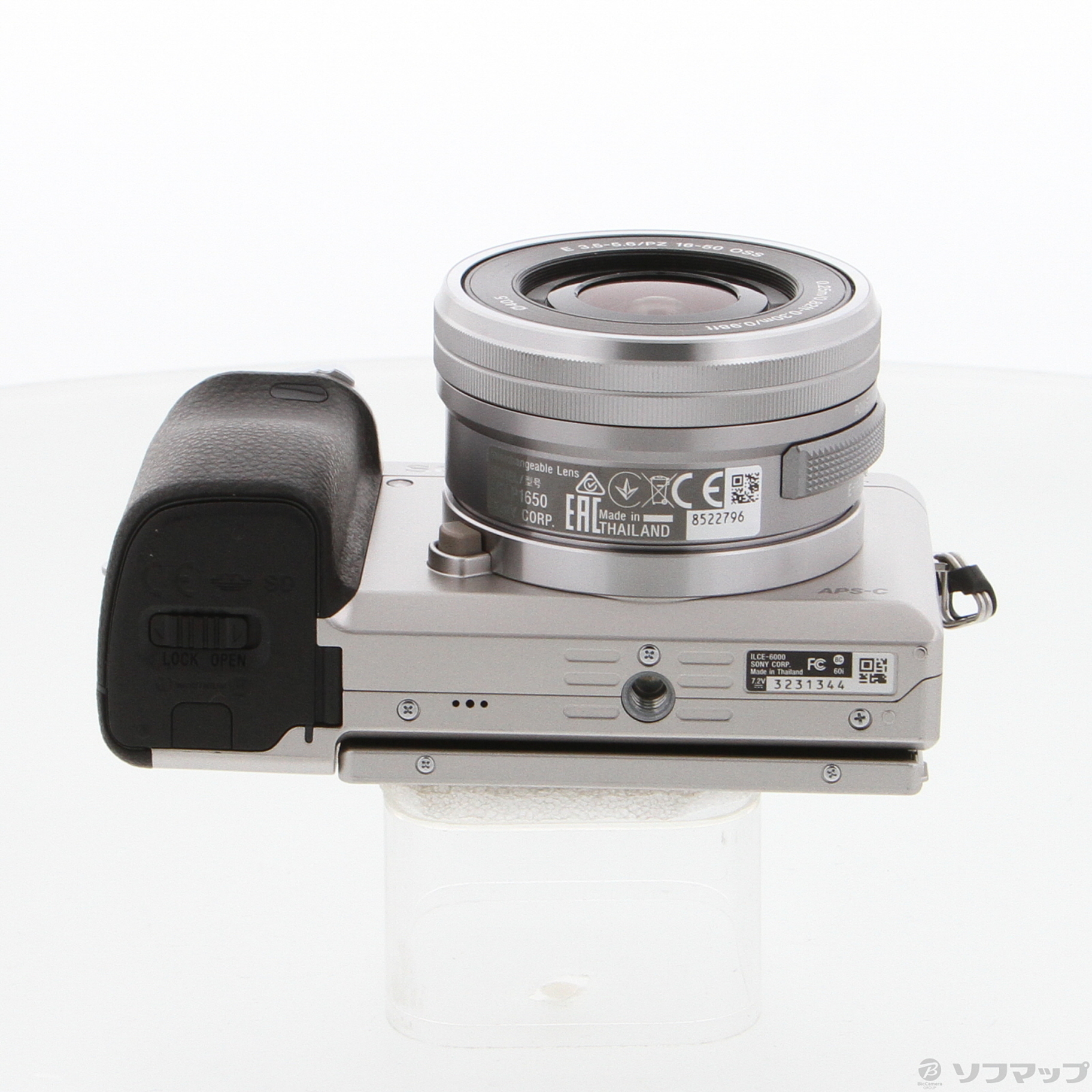 中古】α6000 ダブルズームレンズキット シルバー ILCE-6000Y [2133059177695] - リコレ！|ビックカメラグループ  ソフマップの中古通販サイト