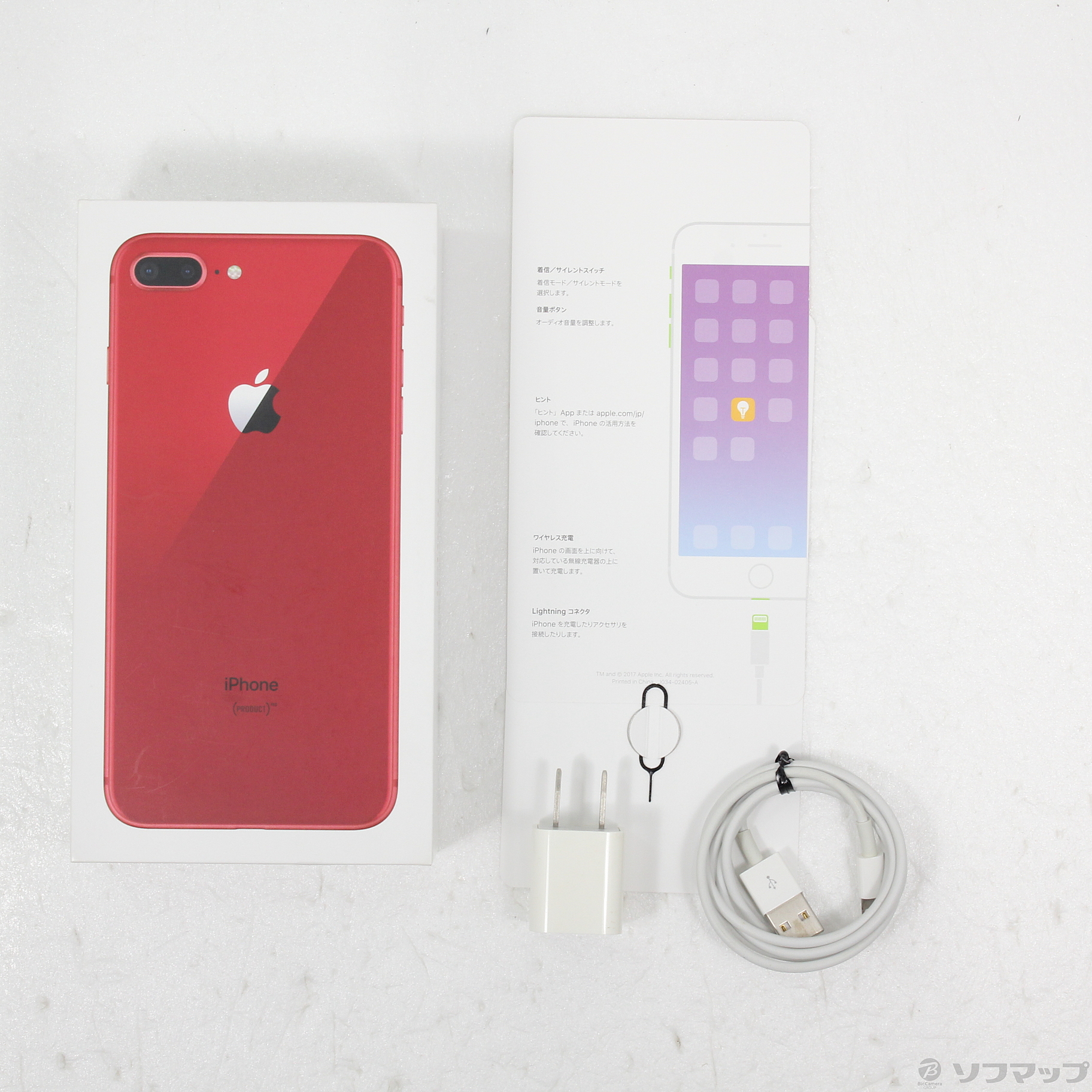 中古】iPhone8 Plus 64GB プロダクトレッド MRTL2J／A SIMフリー [2133059182644] -  法人専用リコレ！|ソフマップの法人専用中古通販サイト