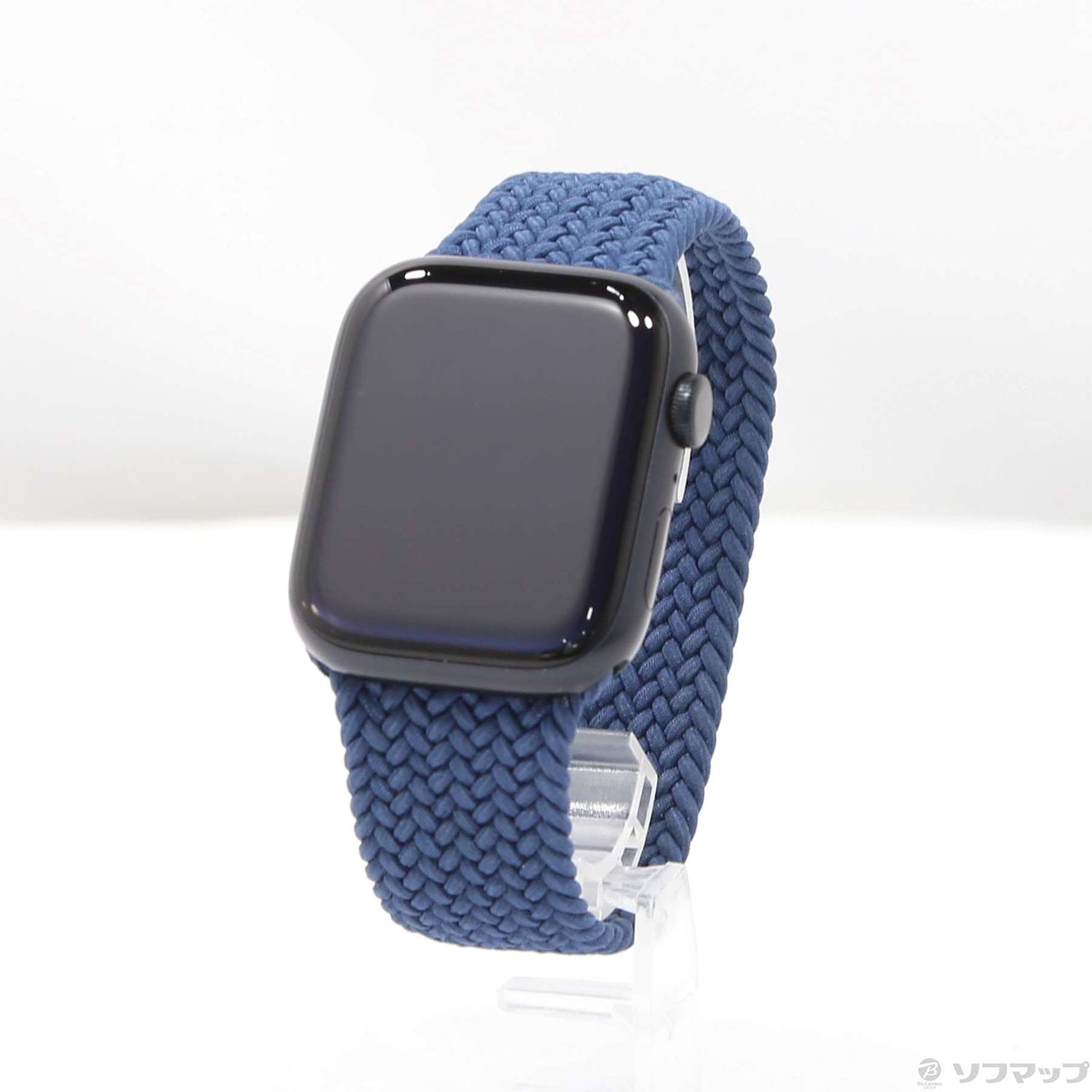 中古】Apple Watch Series 7 GPS 45mm ミッドナイトアルミニウムケース  