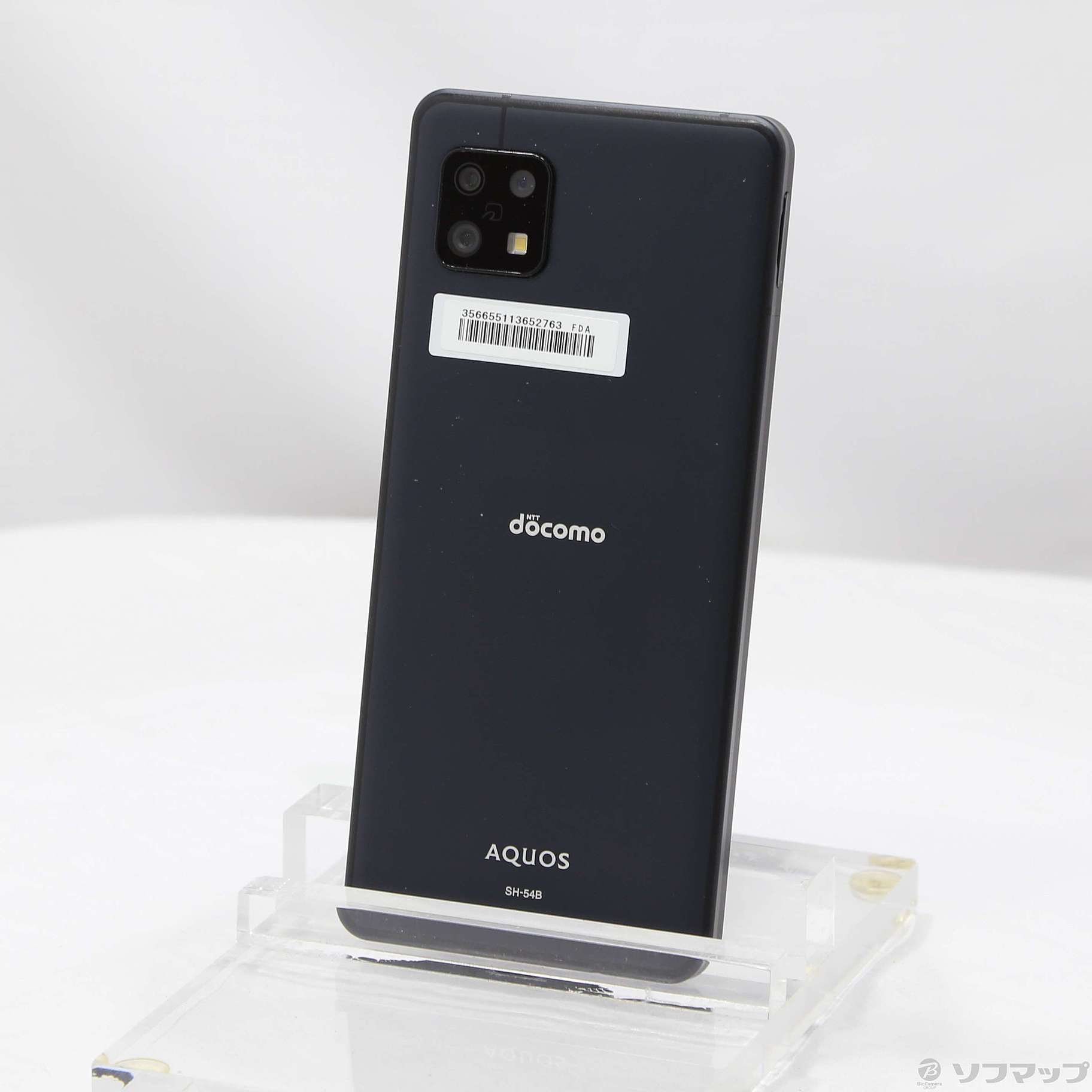 中古】AQUOS sense6 64GB ブラック SH-54B docomo SIMフリー [2133059198638] -  リコレ！|ビックカメラグループ ソフマップの中古通販サイト