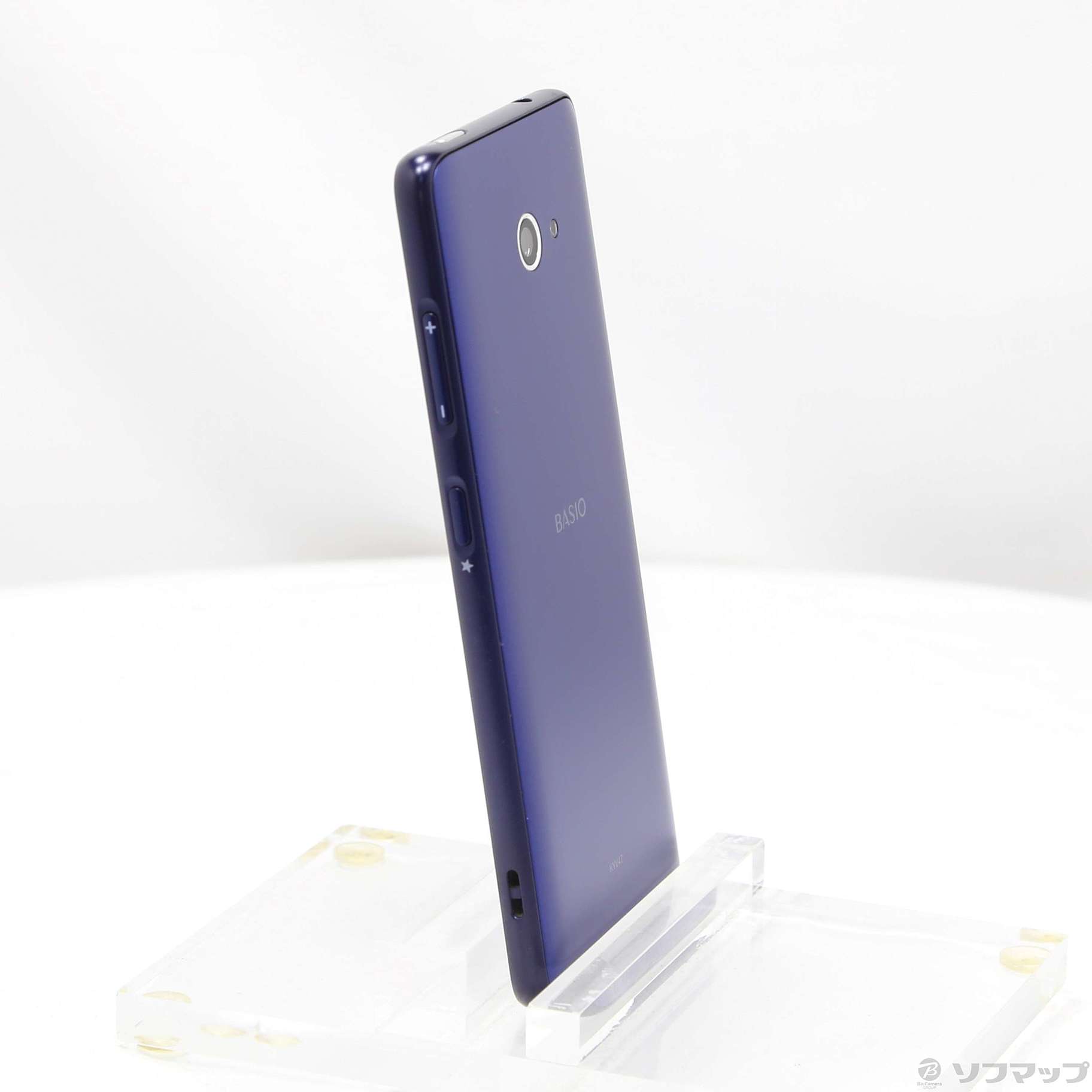 中古】BASIO4 32GB ロイヤルブルー KYV47 auロック解除SIMフリー
