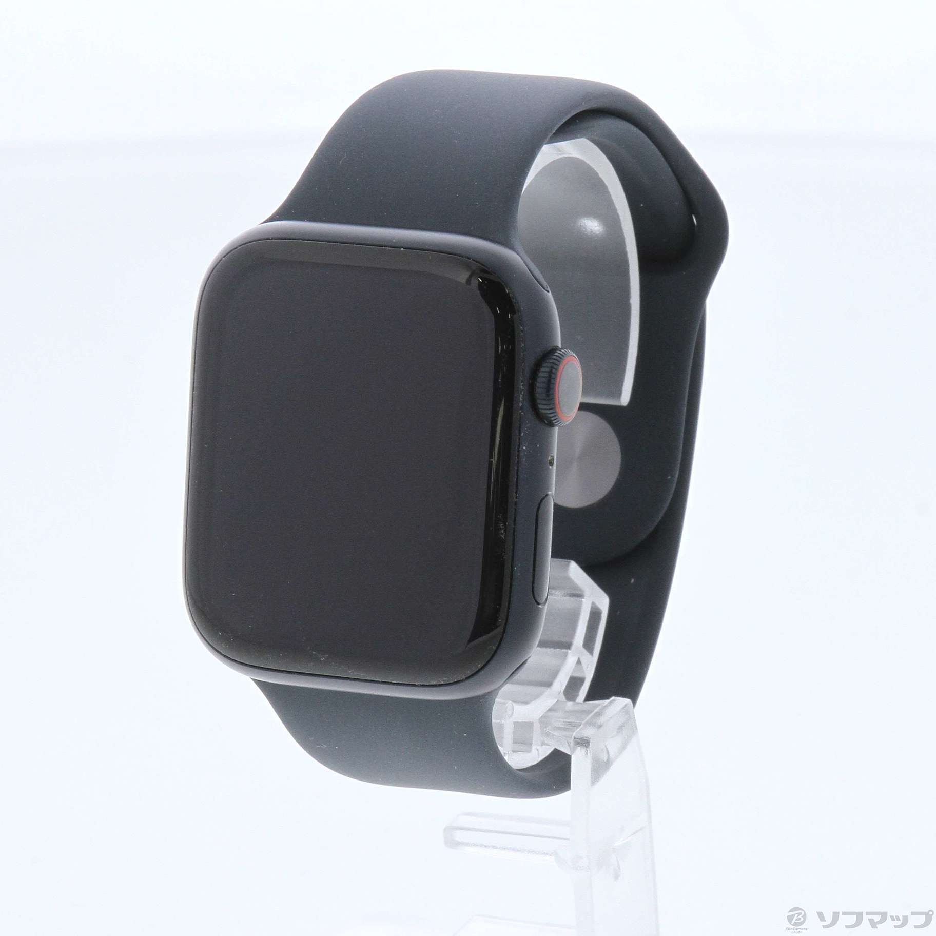Apple - APPLE WATCH シリーズ7 45㎜ ミッドナイトアルミ　傷有り Apple Watch Series 7 45mm Aluminum Case with Sport Band