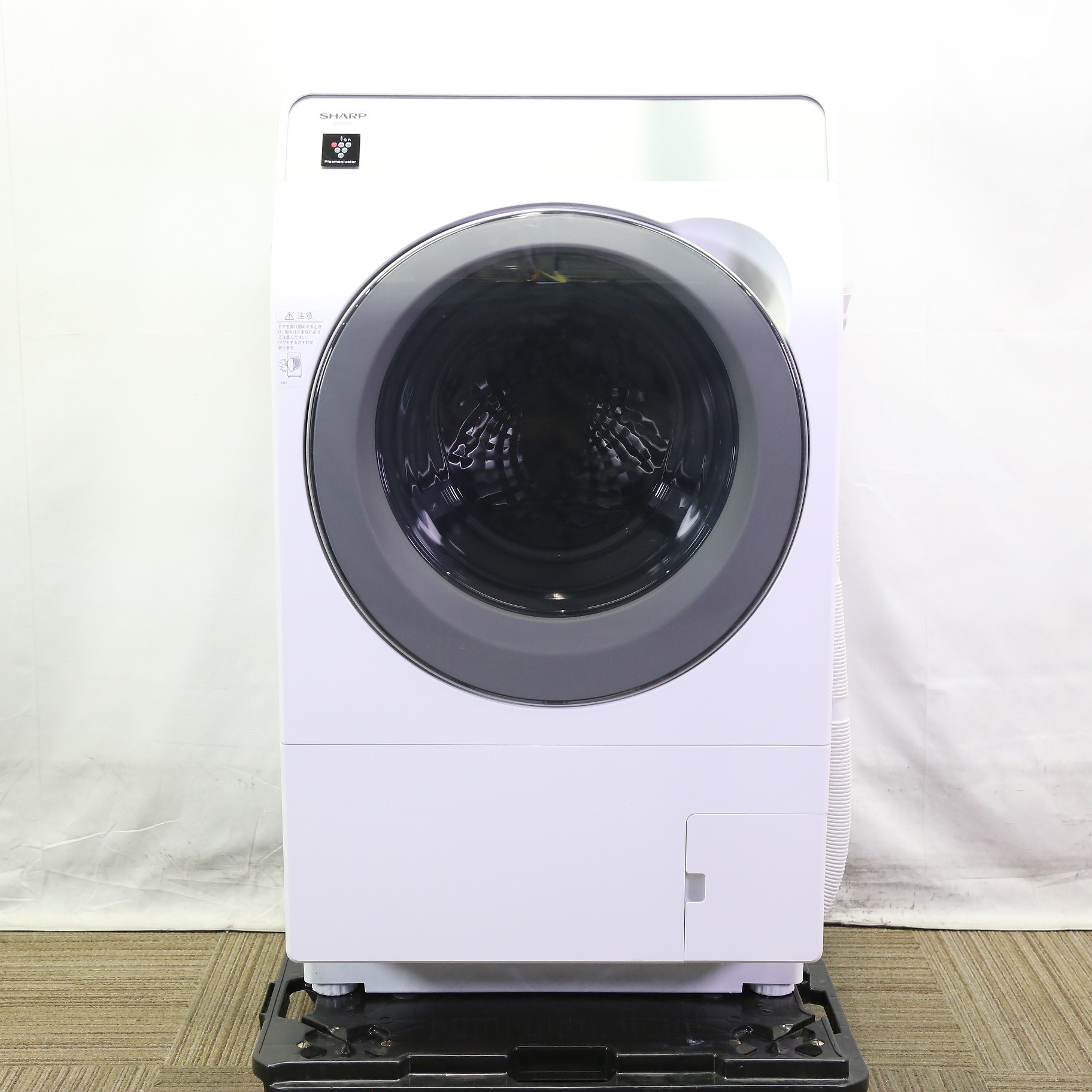 中古】〔中古品〕 ドラム式洗濯機 クリスタルホワイト ES-K10B-WL ［洗濯10.0kg ／乾燥6.0kg ／ヒーター乾燥(水冷・除湿タイプ)  ／左開き］ [2133059228212] - リコレ！|ビックカメラグループ ソフマ - 洗濯機・乾燥機（hydrotech-elagage.com）