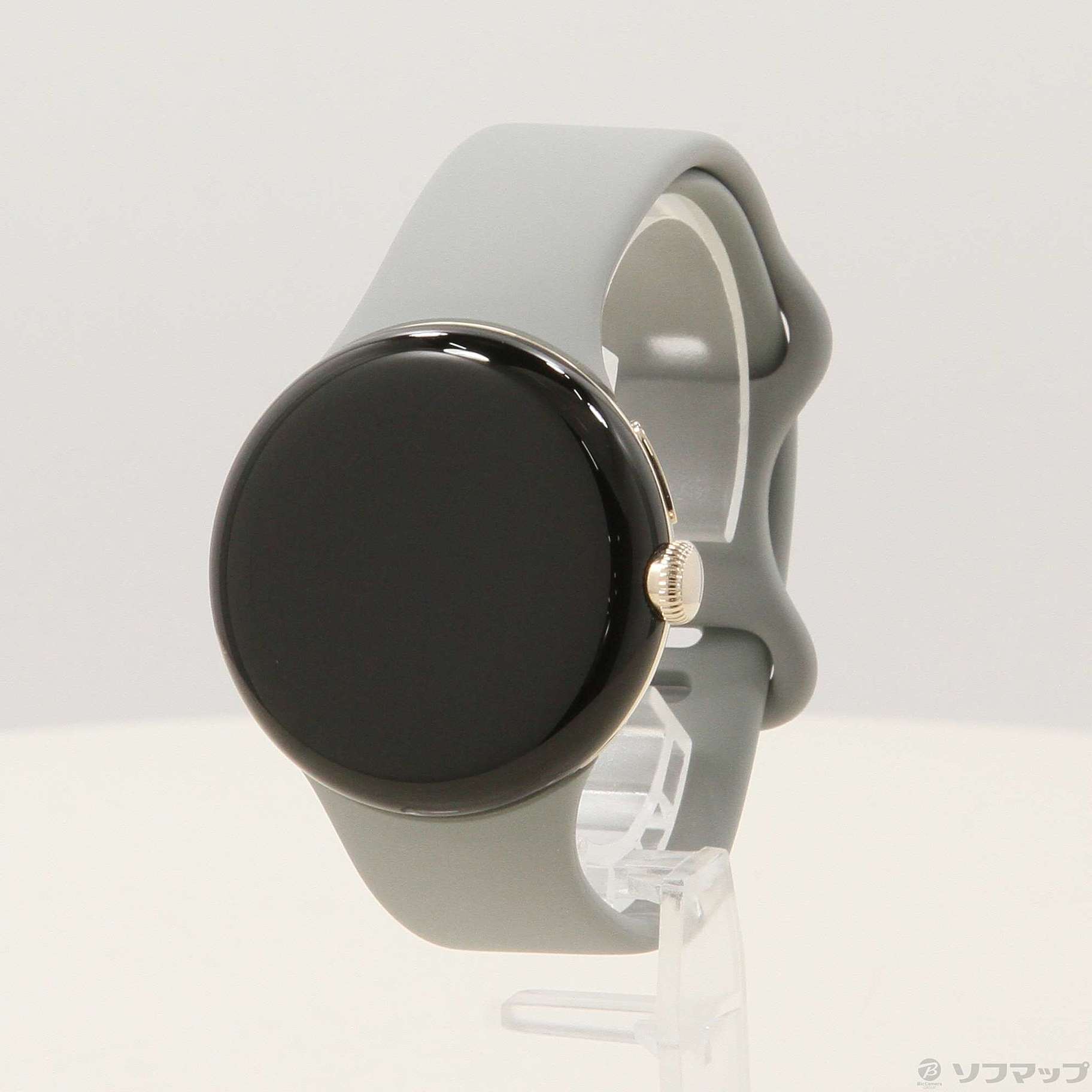 中古】Google Pixel Watch LTE GA04122-TW Champagne Goldケース 