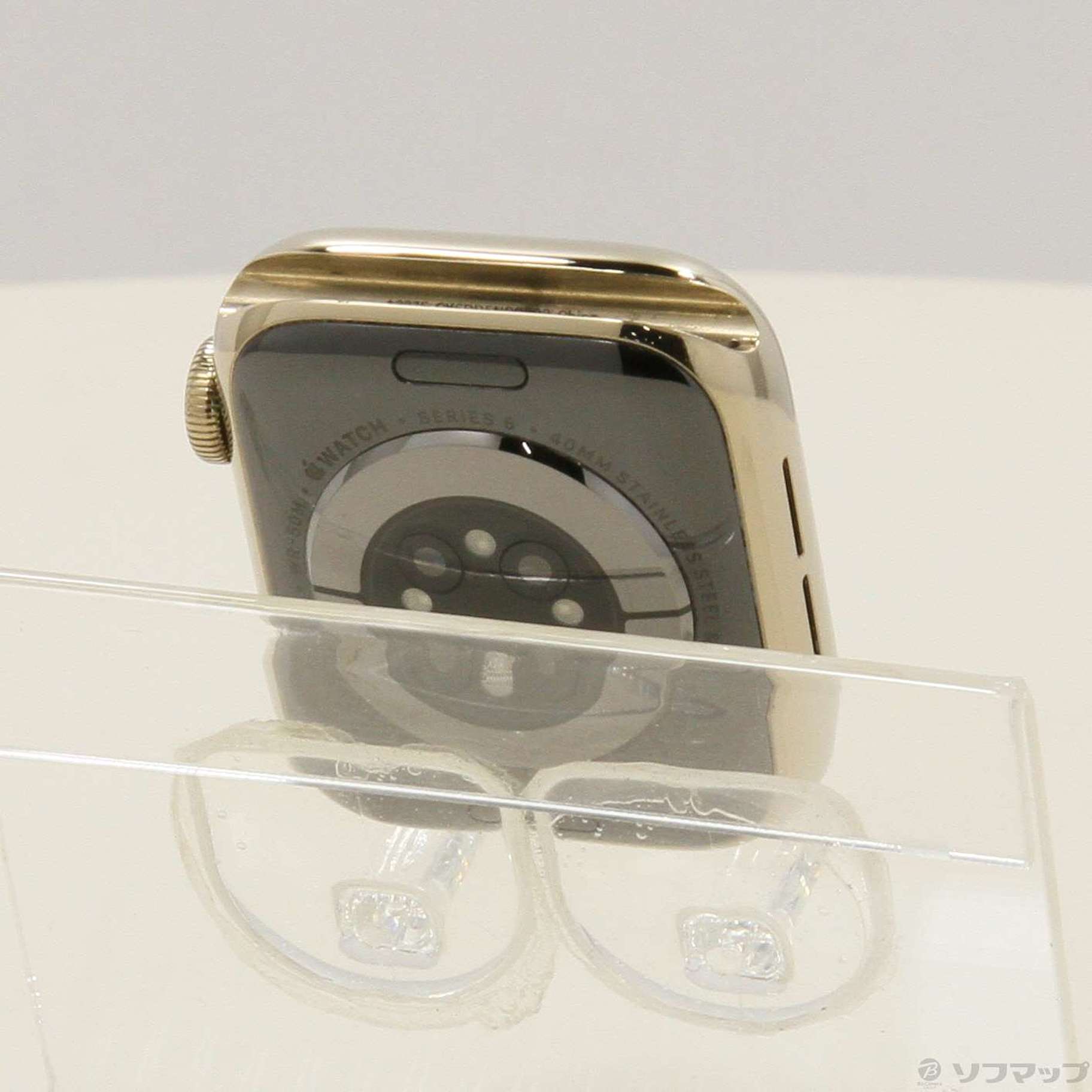 中古】Apple Watch Series 6 GPS + Cellular 40mm ゴールドステンレススチールケース バンド無し  [2133059240795] - リコレ！|ビックカメラグループ ソフマップの中古通販サイト