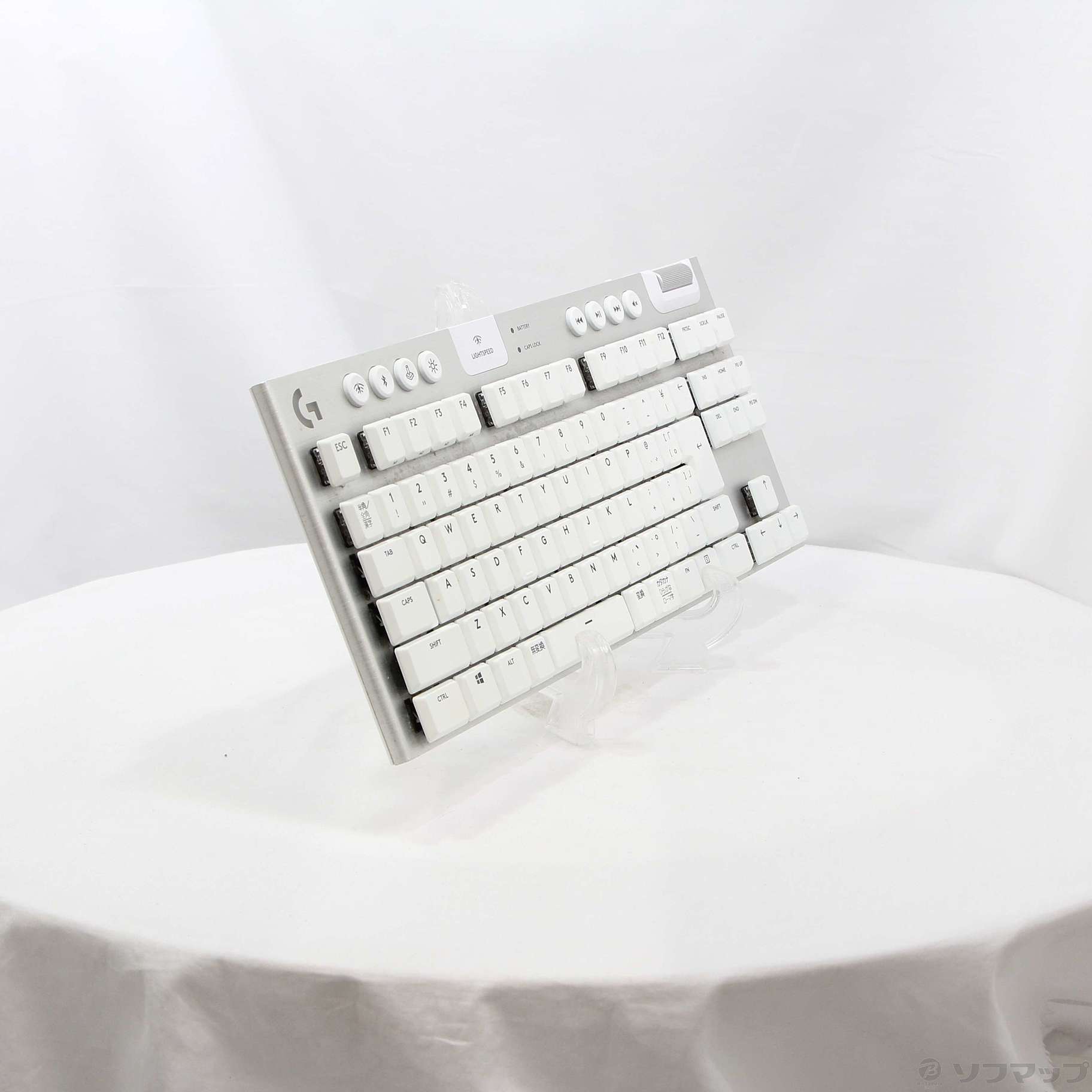 中古】タクタイル G913-TKL-TCWH ホワイト 茶軸 [2133059241198