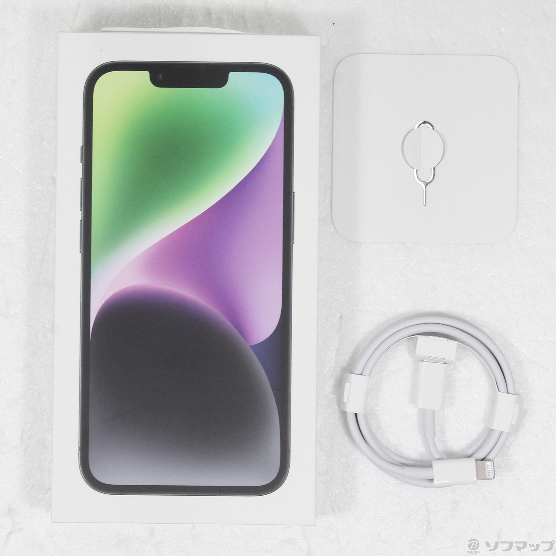 中古】iPhone14 128GB ミッドナイト NPUD3J／A SIMフリー