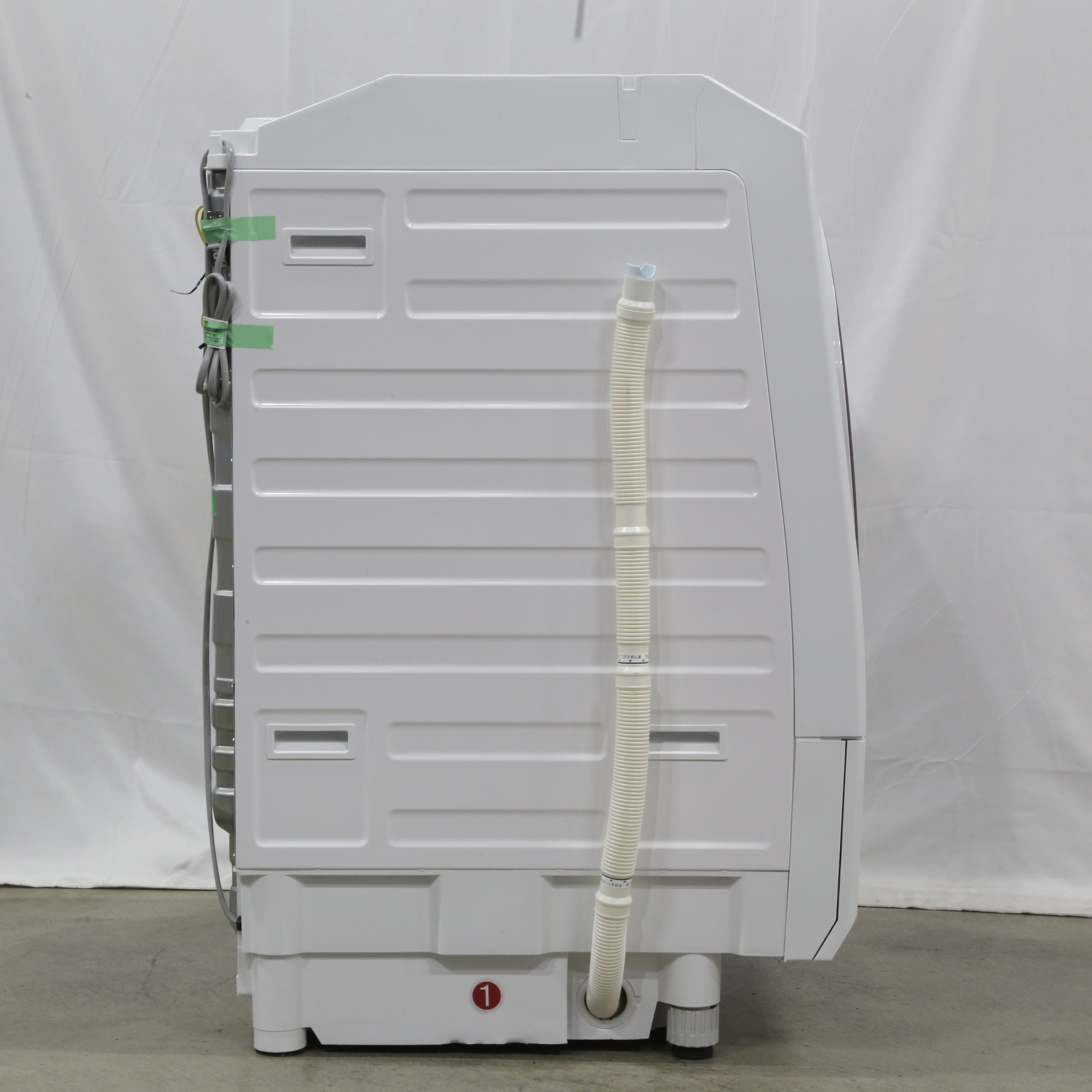 中古】〔展示品〕 ドラム式洗濯乾燥機 ZABOON グランホワイト TW