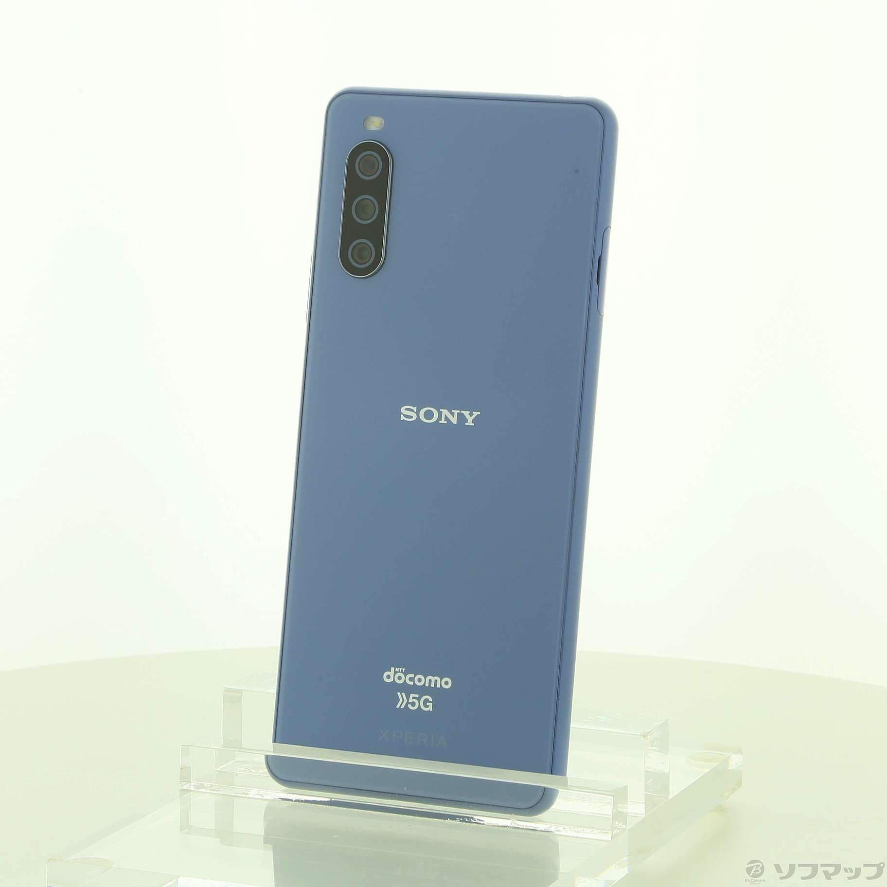 中古】Xperia 10 III 128GB ブルー SO-52B docomoロック解除SIMフリー 