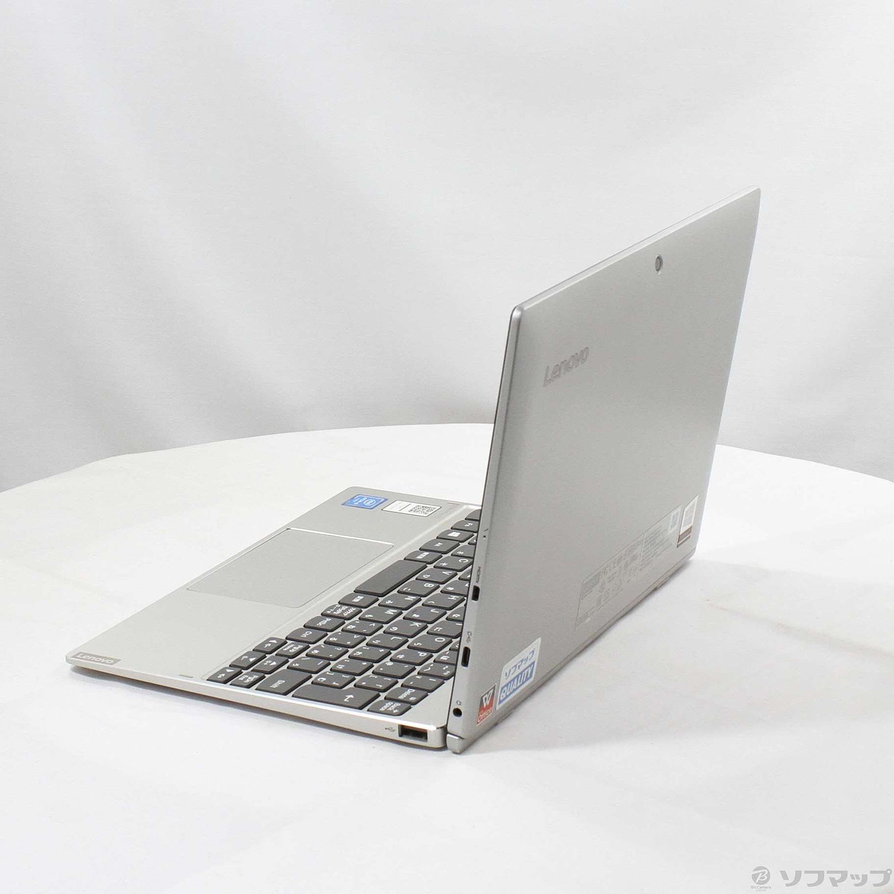 中古】ideapad Miix 320 80XF0007JP プラチナシルバー 〔Windows 10〕 ［Atom x5-Z8350  (1.44GHz)／10.1インチワイド／4GB／ストレージ64GB］ [2133059264104] - リコレ！|ビックカメラグループ  ソフマップの中古通販サイト