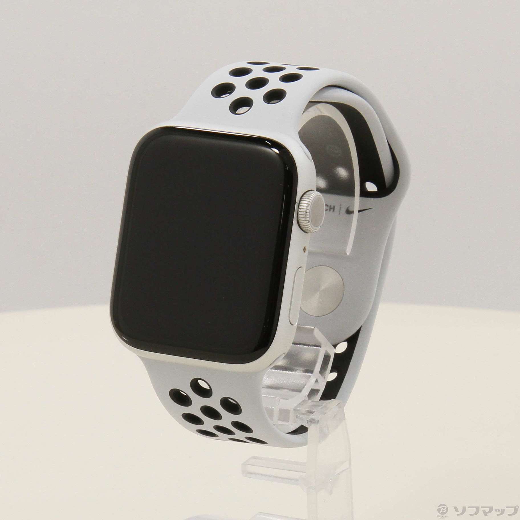 Apple Watch Series 6 Nike GPS 44mm シルバーアルミニウムケース ピュアプラチナム／ブラックNikeスポーツバンド