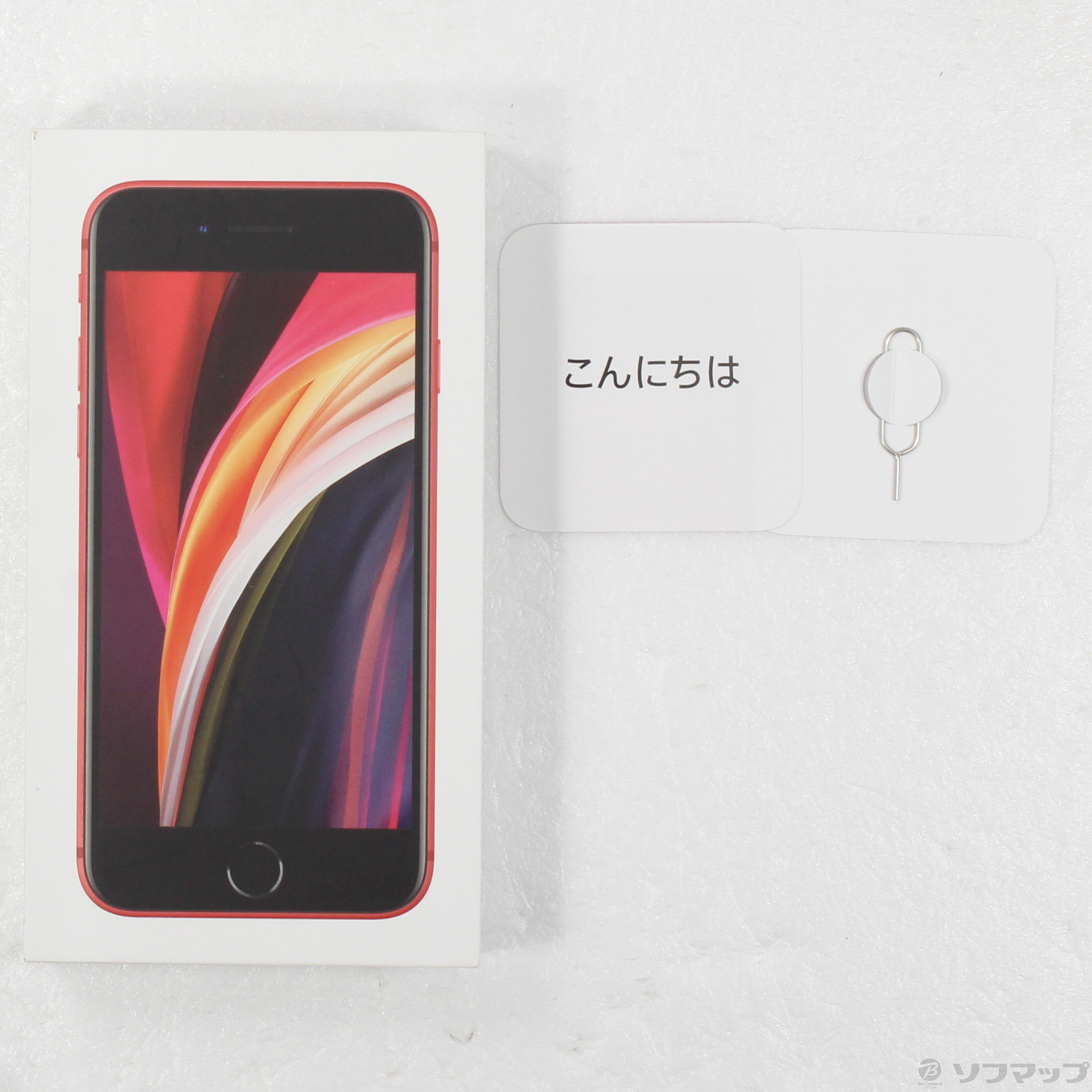 中古】セール対象品 iPhone SE 第2世代 64GB プロダクトレッド MHGR3J