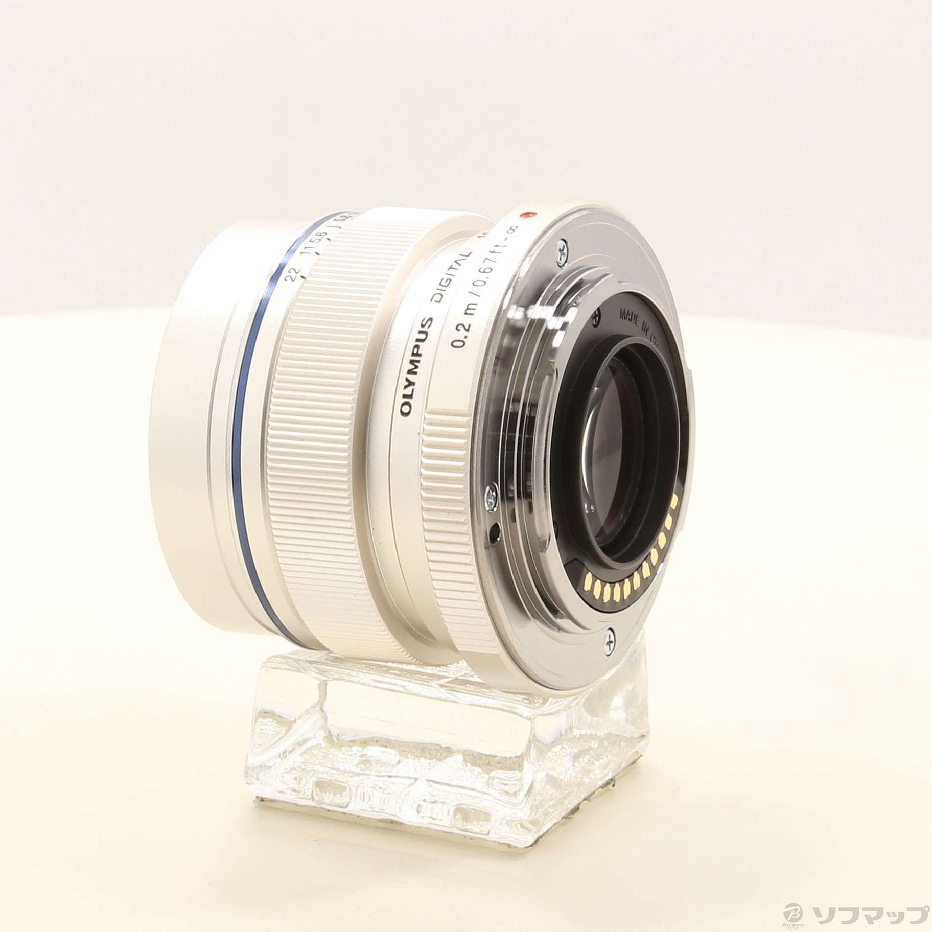 中古】M.ZUIKO DIGITAL ED 12mm F2.0 (レンズ／シルバー 