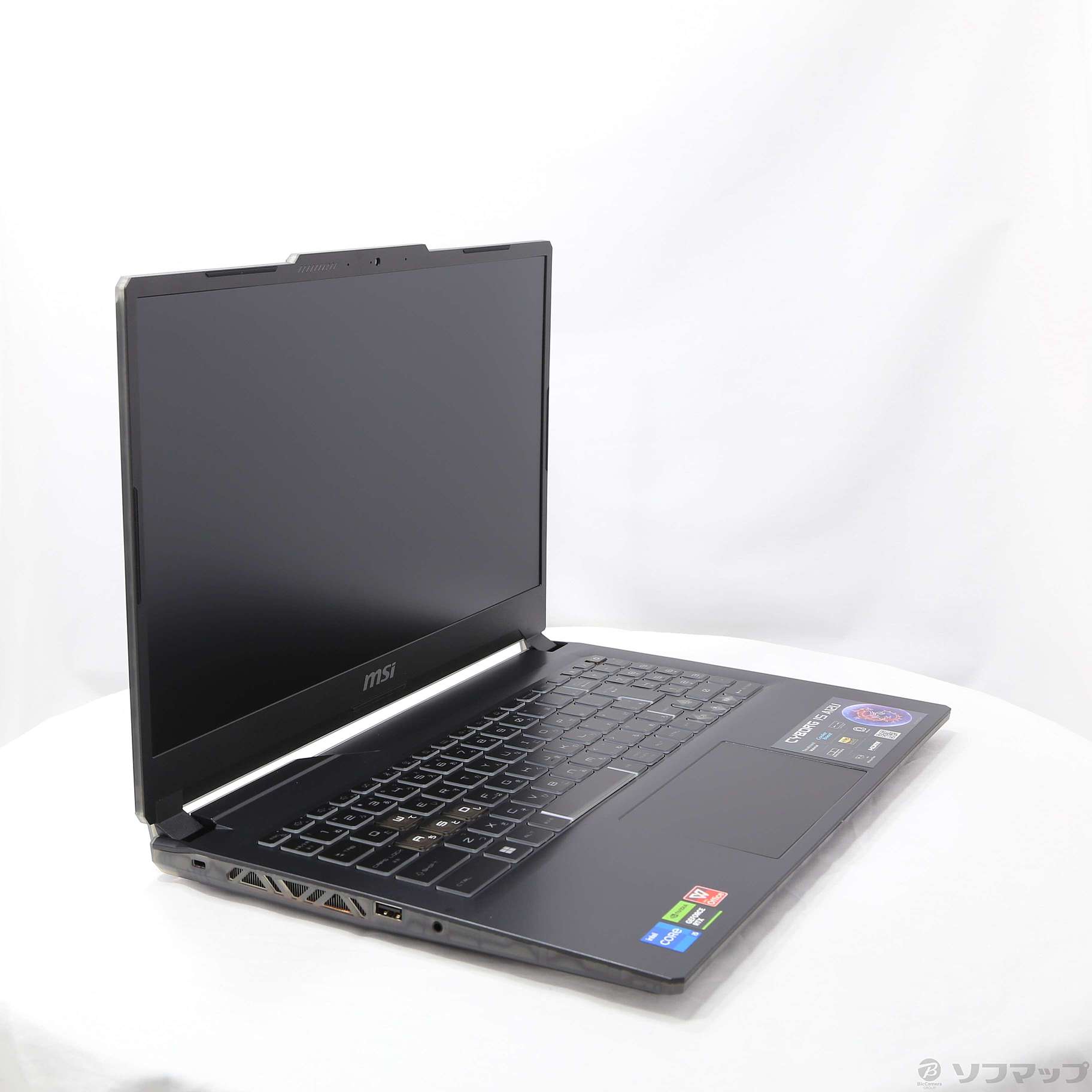 中古】〔展示品〕 Cyborg 15 A12V Cyborg-15-A12UC-3050JP ブラック 