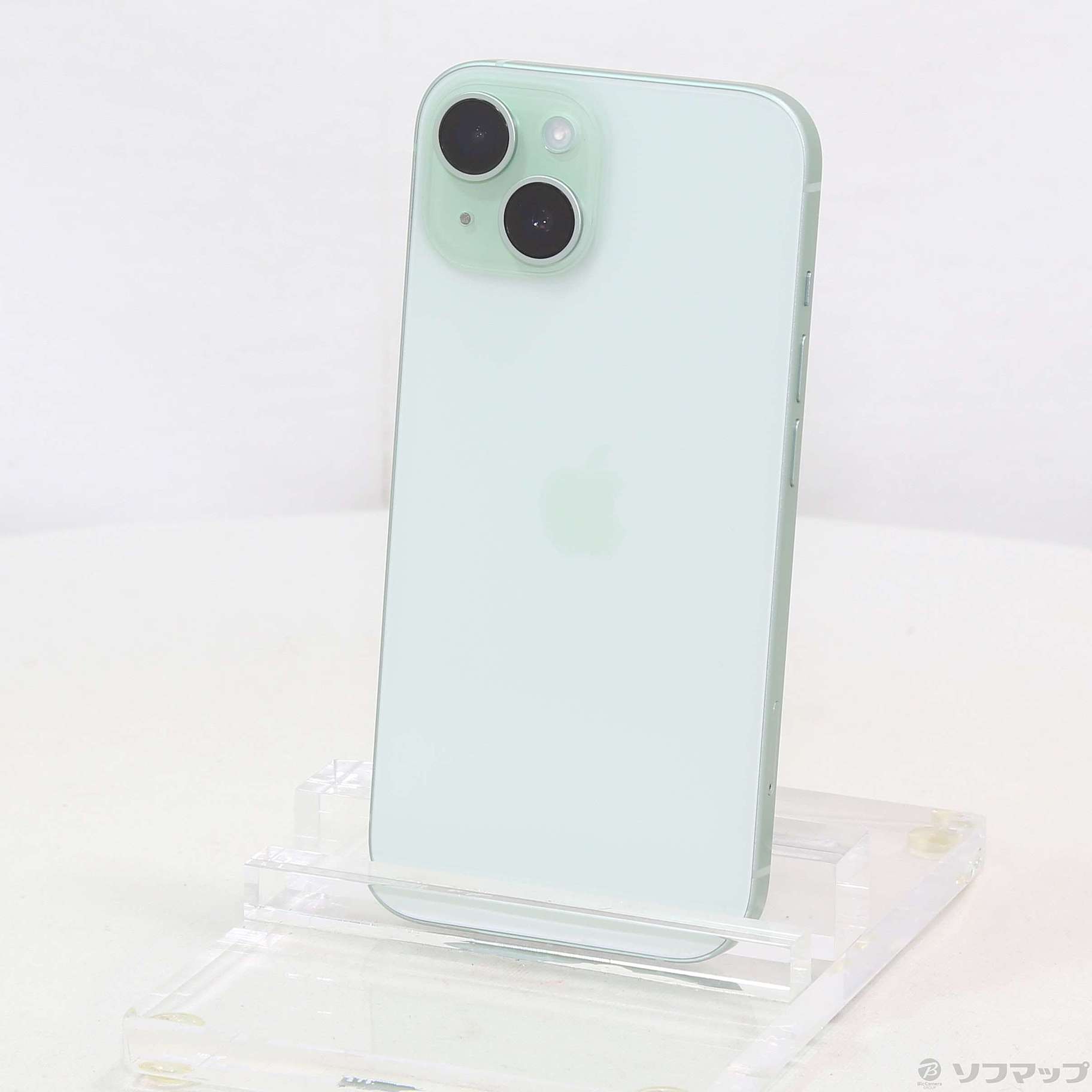 中古】セール対象品 iPhone15 128GB グリーン MTMM3J／A SIMフリー 