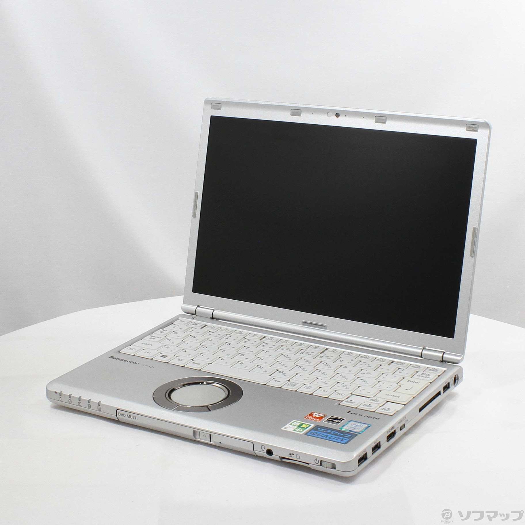 〔中古品〕 格安安心パソコン Lets note SZ5 CF-SZ5ZDLVC ［Core-i7-6500U (2.5GHz)／8GB／SSD256GB／12.1インチ］