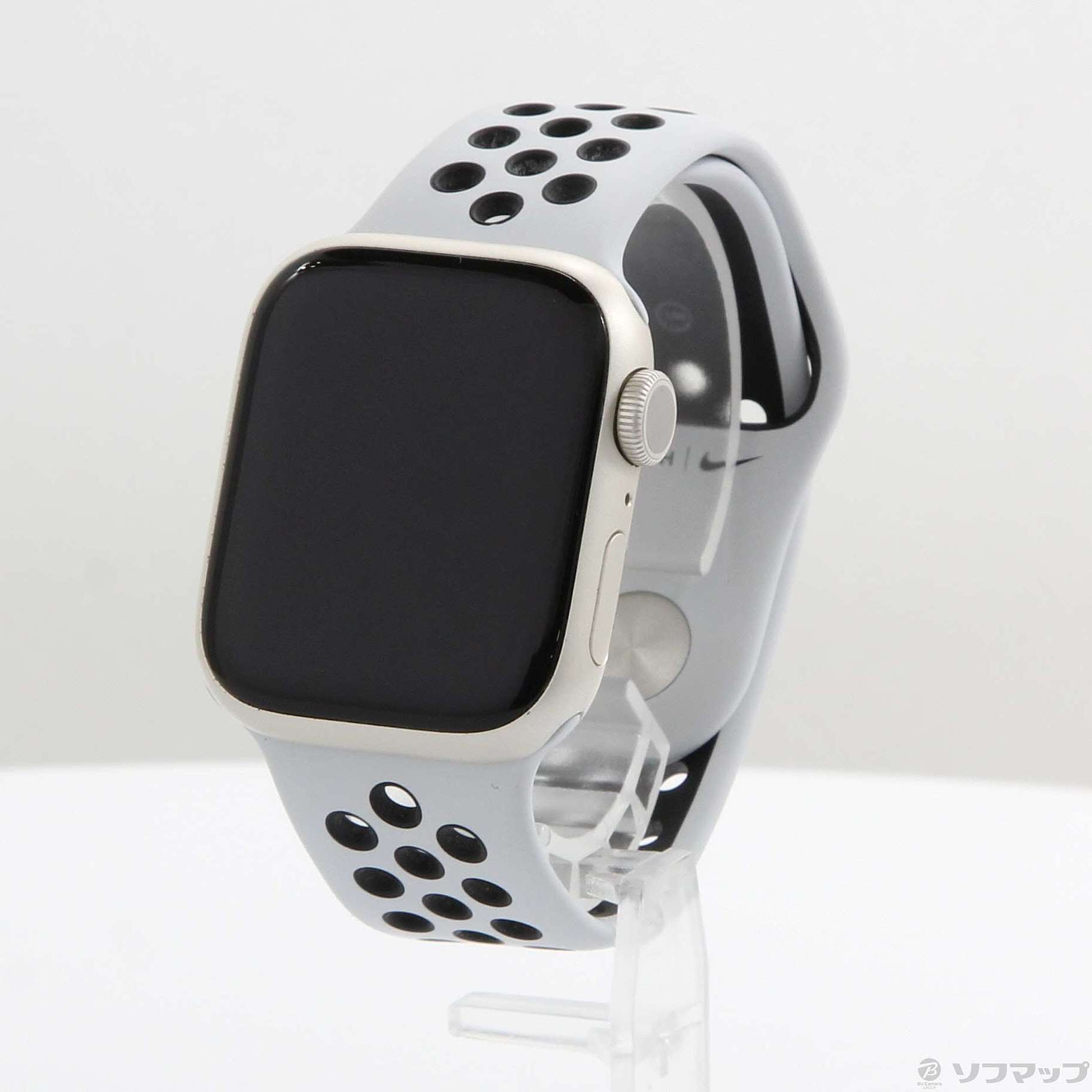 中古】Apple Watch Series 7 Nike GPS 41mm スターライトアルミニウムケース ピュアプラチナム／ブラックNikeスポーツバンド  [2133059291322] - リコレ！|ビックカメラグループ ソフマップの中古通販サイト