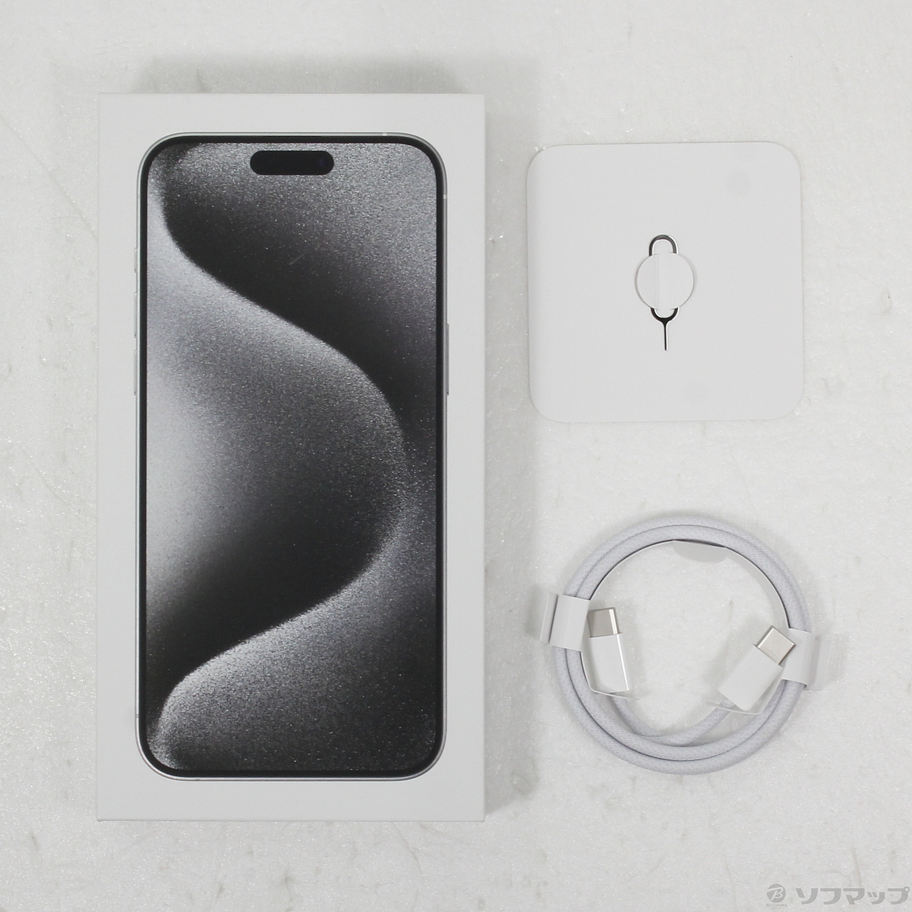 iPhone 15 Pro Max 512GBチタニウムホワイト