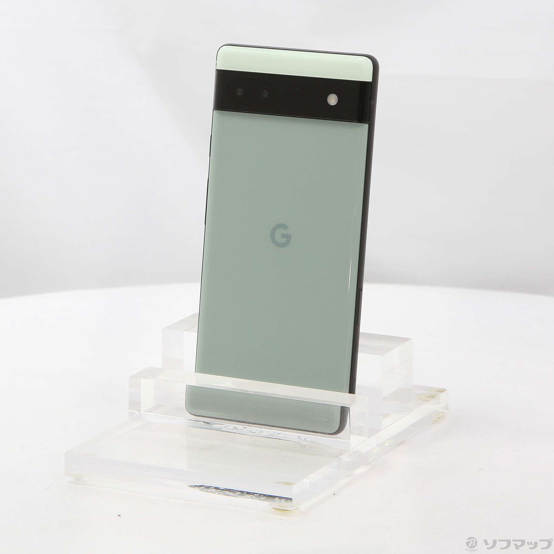 中古】Google Pixel 6a 128GB セージ GB17L au SIMフリー [2133059296334] -  リコレ！|ビックカメラグループ ソフマップの中古通販サイト