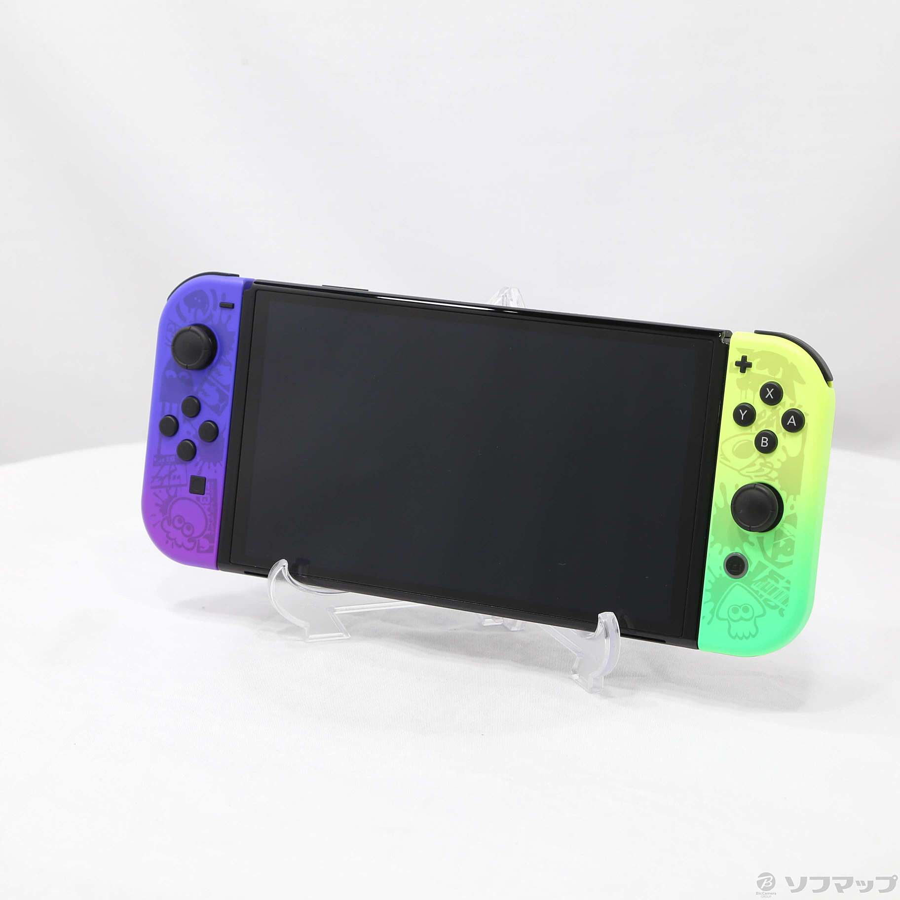 中古】Nintendo Switch 有機ELモデル スプラトゥーン3エディション [2133059310085] - リコレ！|ビックカメラグループ  ソフマップの中古通販サイト