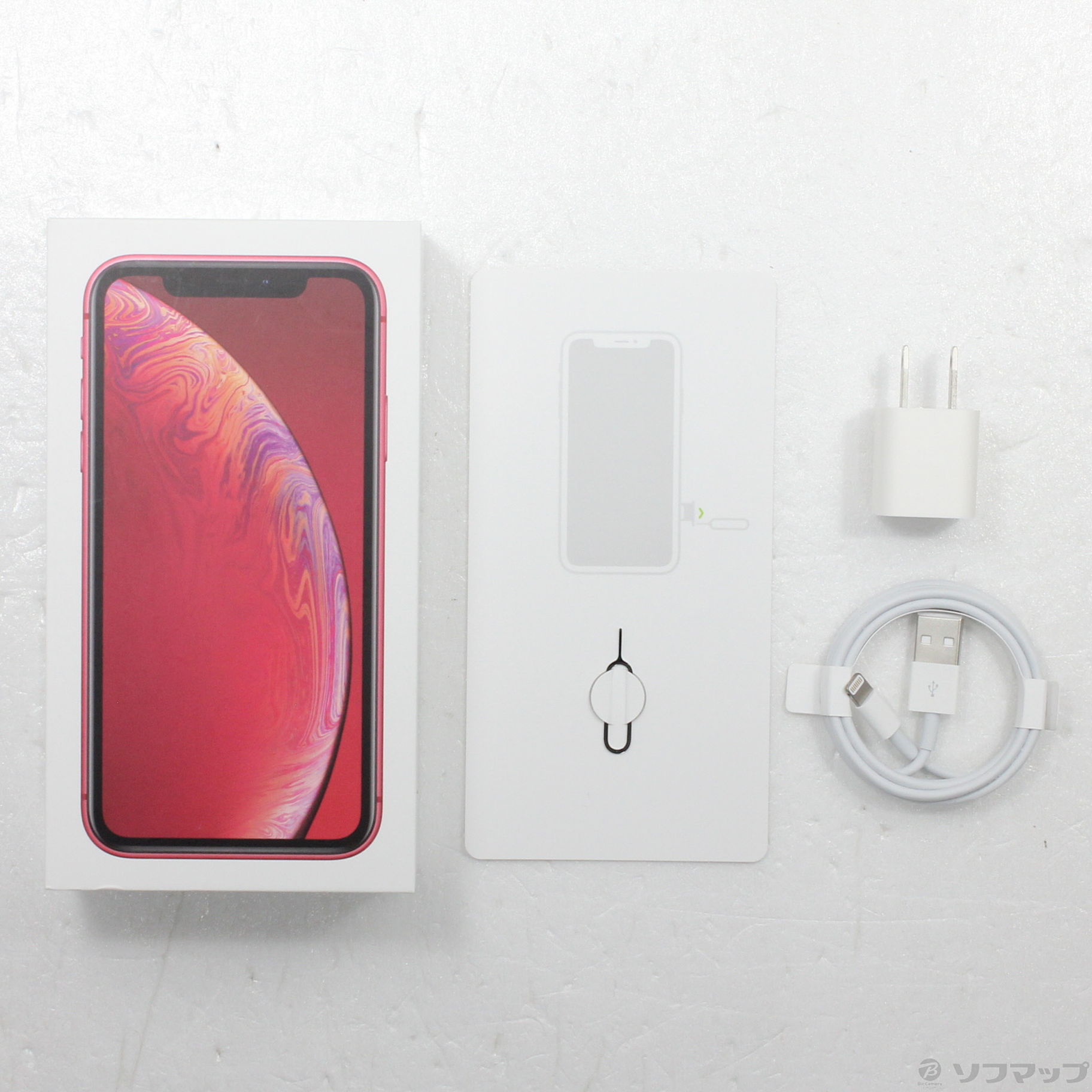 極美品　iPhone XR 64GB 赤 simフリー iPhone XR SIMフリー iPhoneXR 64GB レッド [(PRODUCT)RED] 未使用