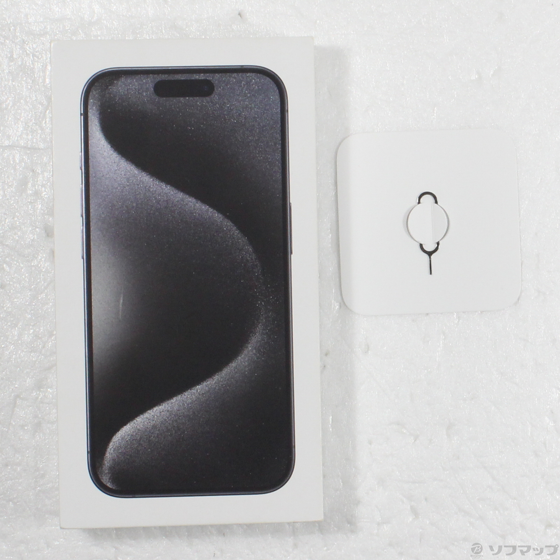 中古】iPhone15 Pro 128GB ブラックチタニウム MTU73J／A SIMフリー 