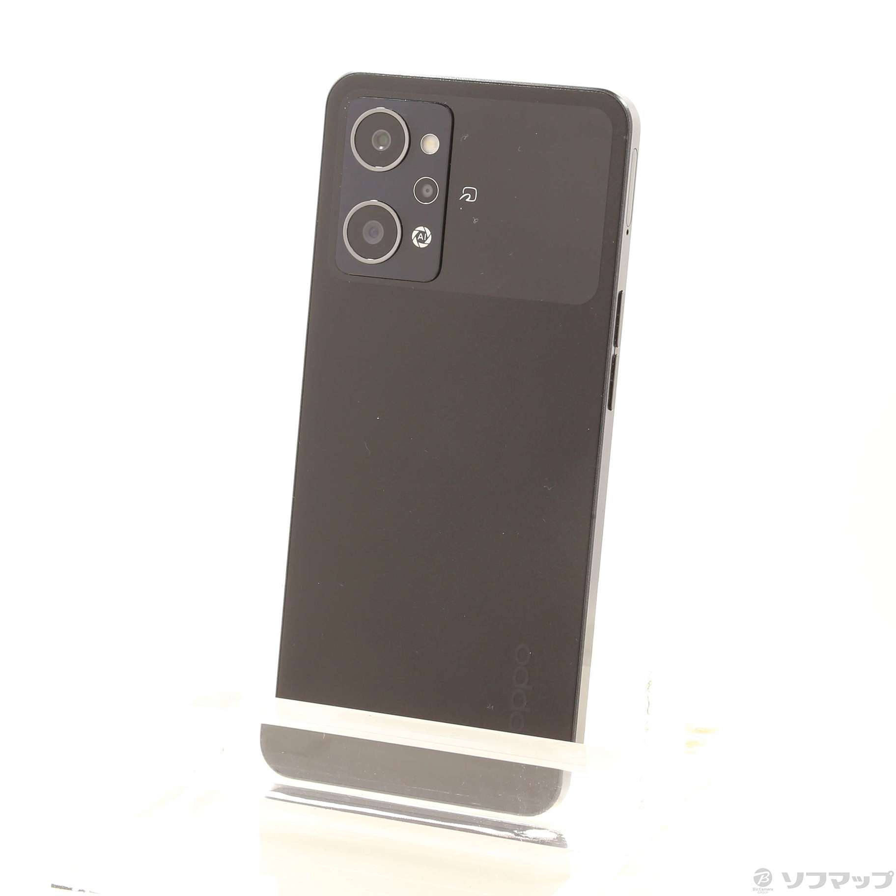 美品】OPPO Reno9 A ブラック SoftBank OPPO Reno9 A 128GB