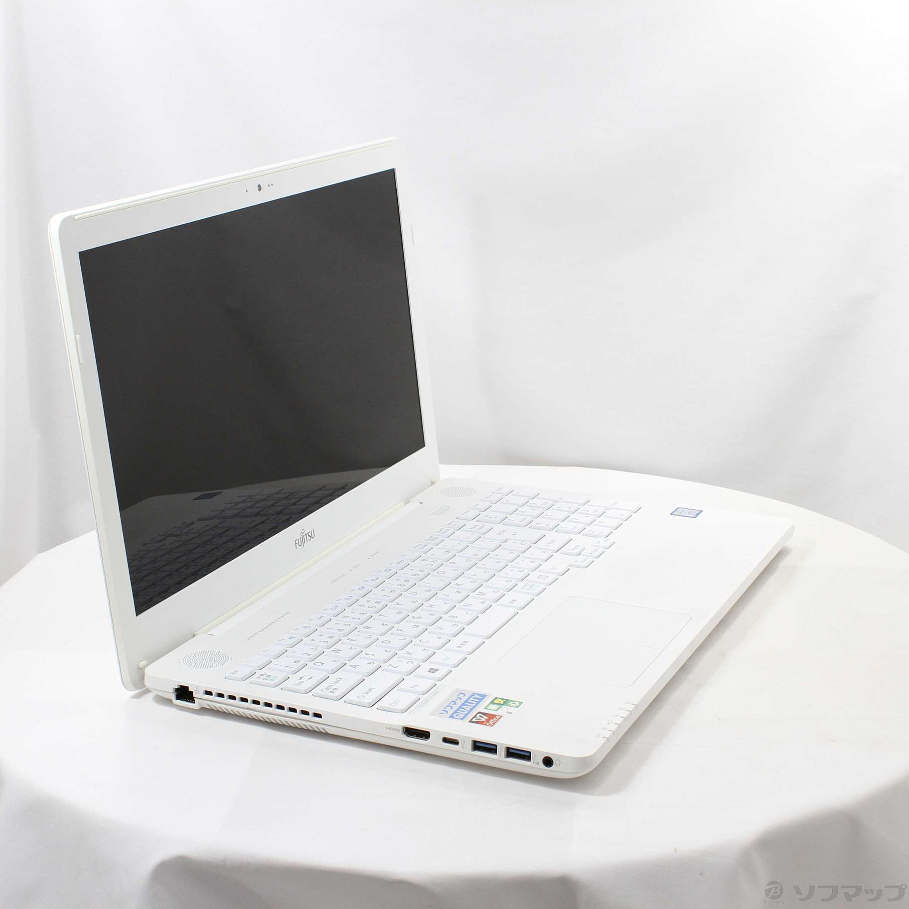 中古品〕 格安安心パソコン LIFEBOOK AH49／B2 FMVA49B2WZ プレミアムホワイト｜の通販はソフマップ[sofmap]