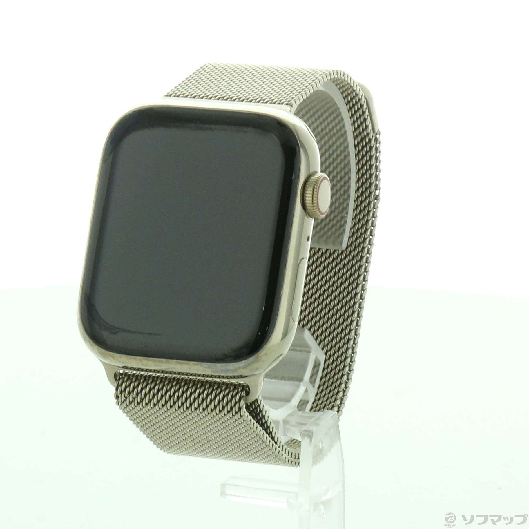 中古】Apple Watch Series 7 GPS + Cellular 45mm ゴールドステンレス 