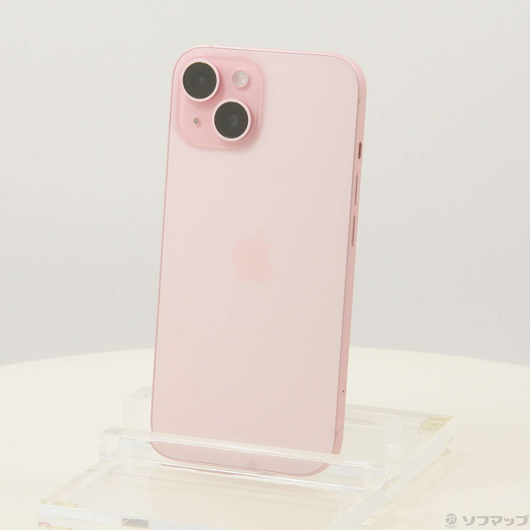 中古】iPhone15 128GB ピンク MTMJ3J／A SIMフリー [2133059323733 