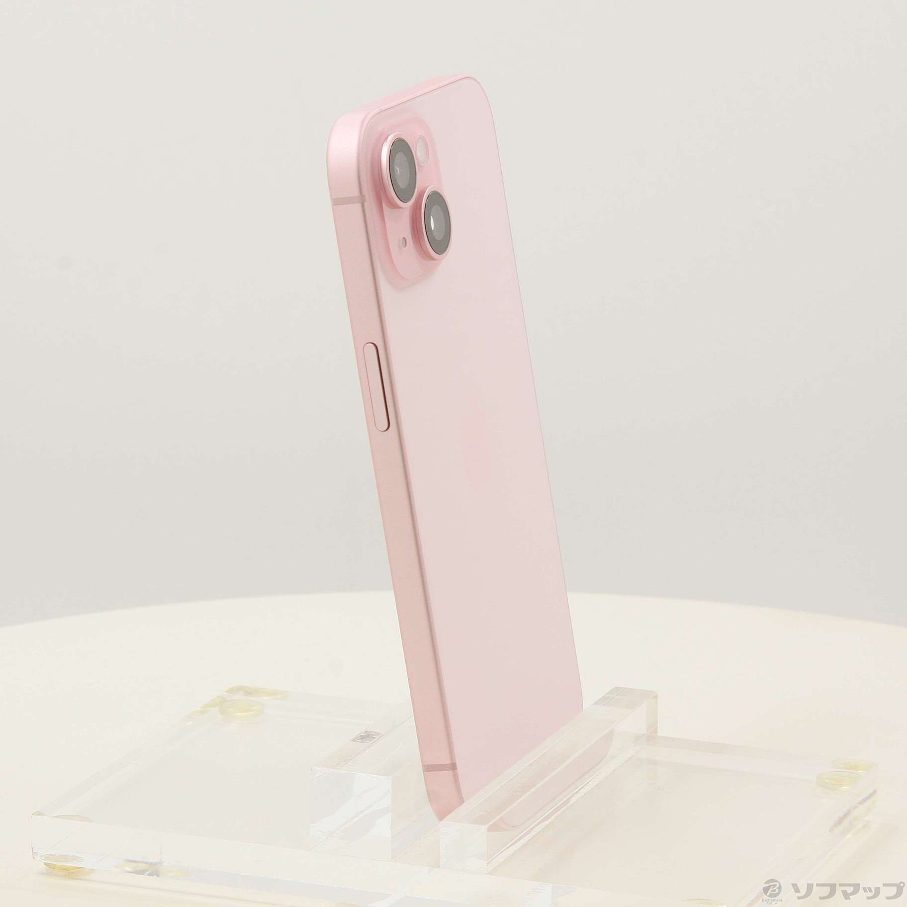 中古】iPhone15 128GB ピンク MTMJ3J／A SIMフリー [2133059323733