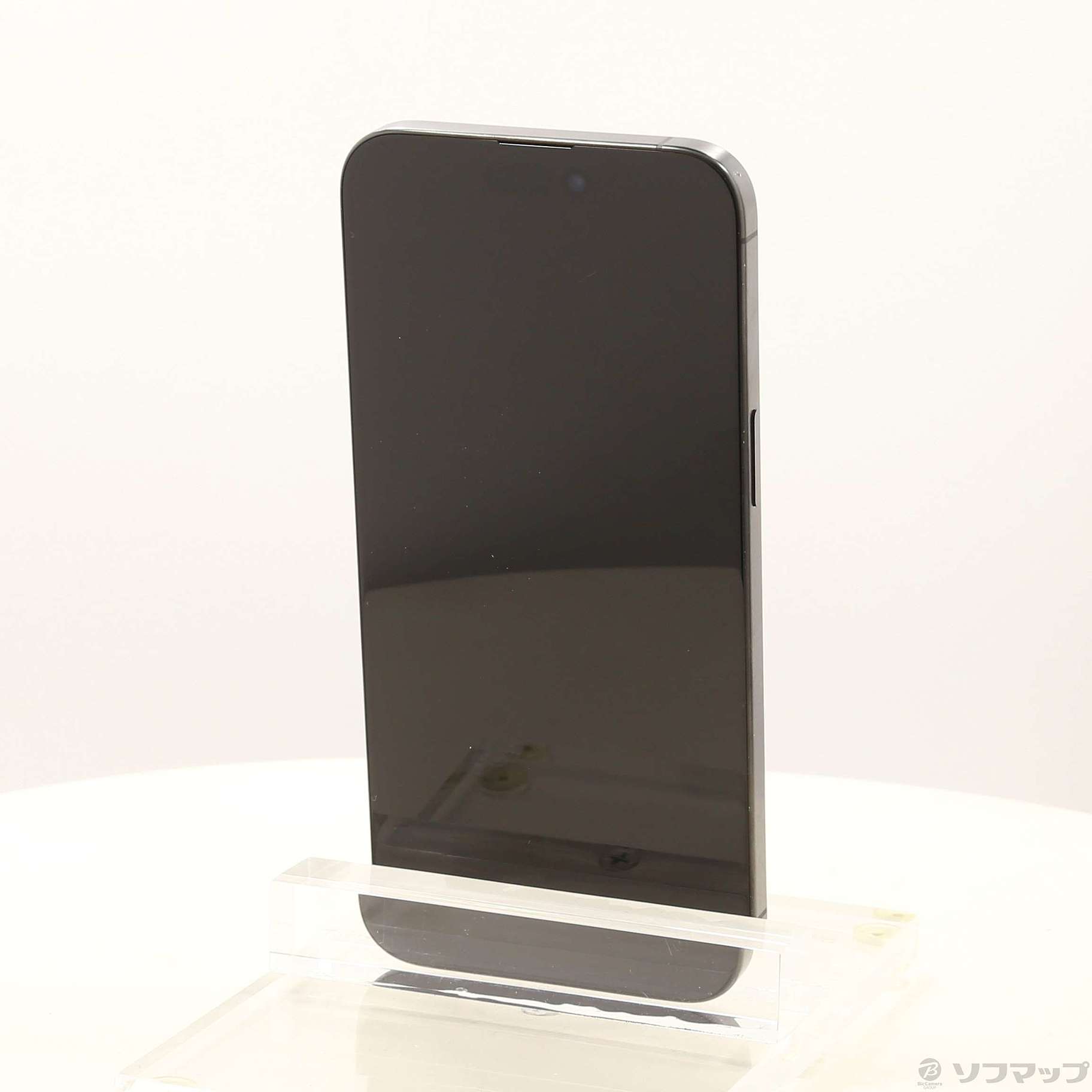 中古】iPhone15 Pro Max 512GB ブラックチタニウム MU6U3J／A SIM 