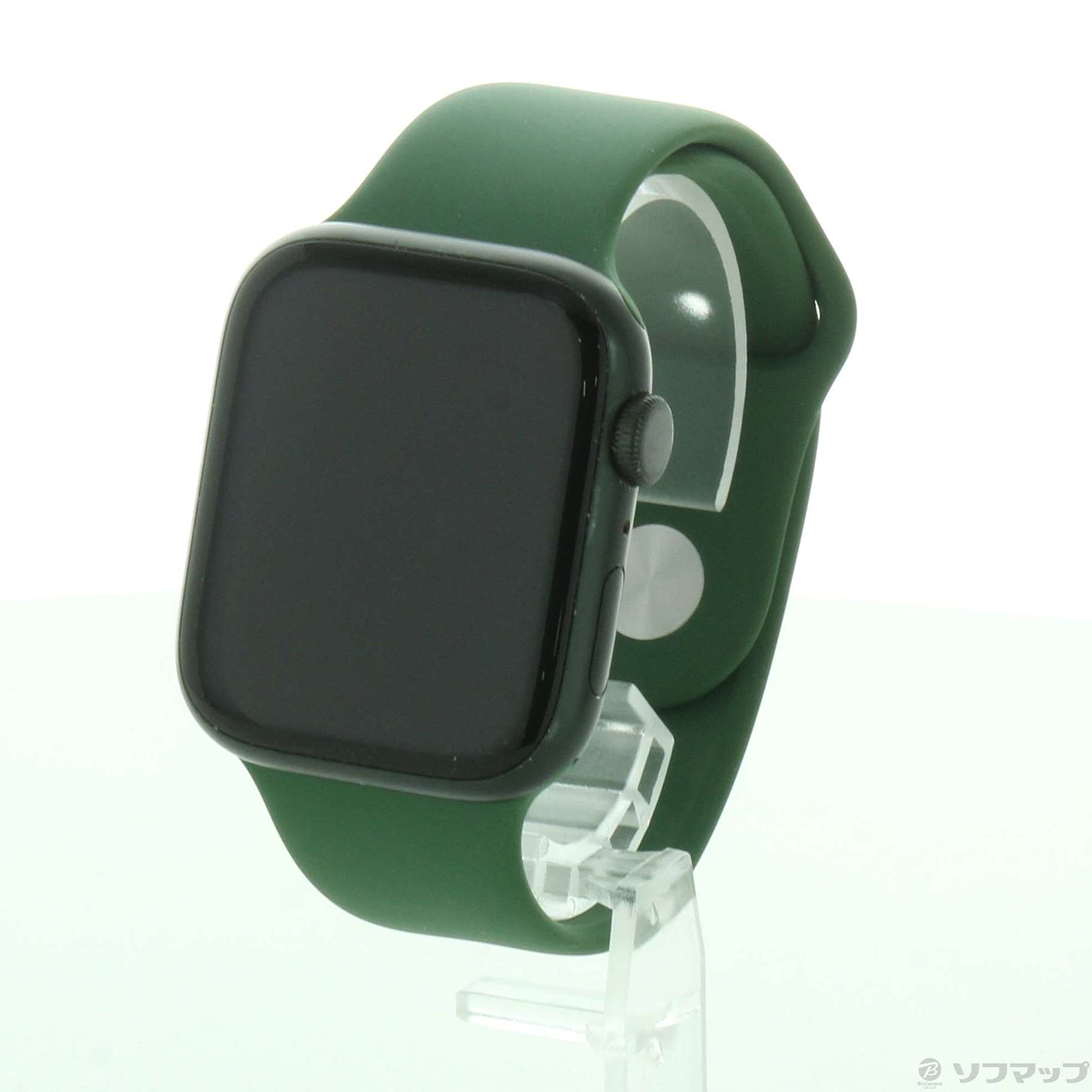 中古】Apple Watch Series 7 GPS 45mm グリーンアルミニウムケース クローバースポーツバンド [2133059337853]  - リコレ！|ビックカメラグループ ソフマップの中古通販サイト