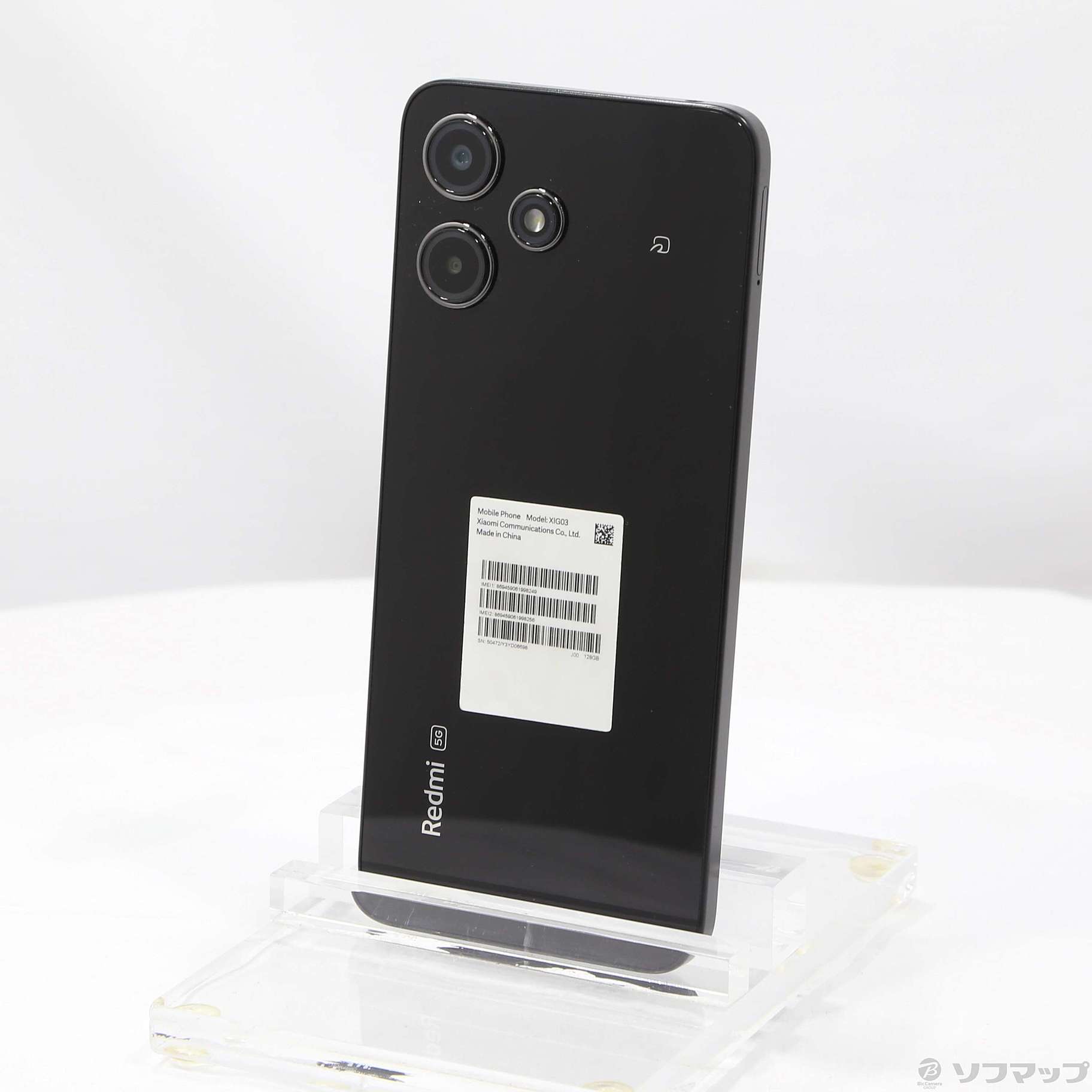 新品】 Xiaomi Redmi 12 5G ミッドナイトブラック128G