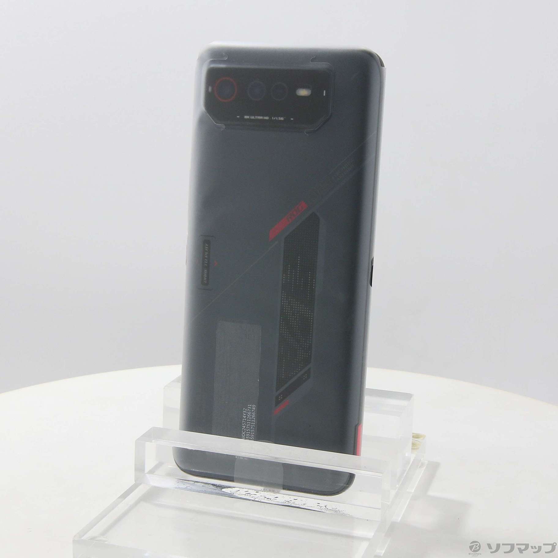 中古】ROG Phone 6 512GB ファントムブラック ROG6-BK16R512 SIMフリー [2133059348897] -  リコレ！|ビックカメラグループ ソフマップの中古通販サイト