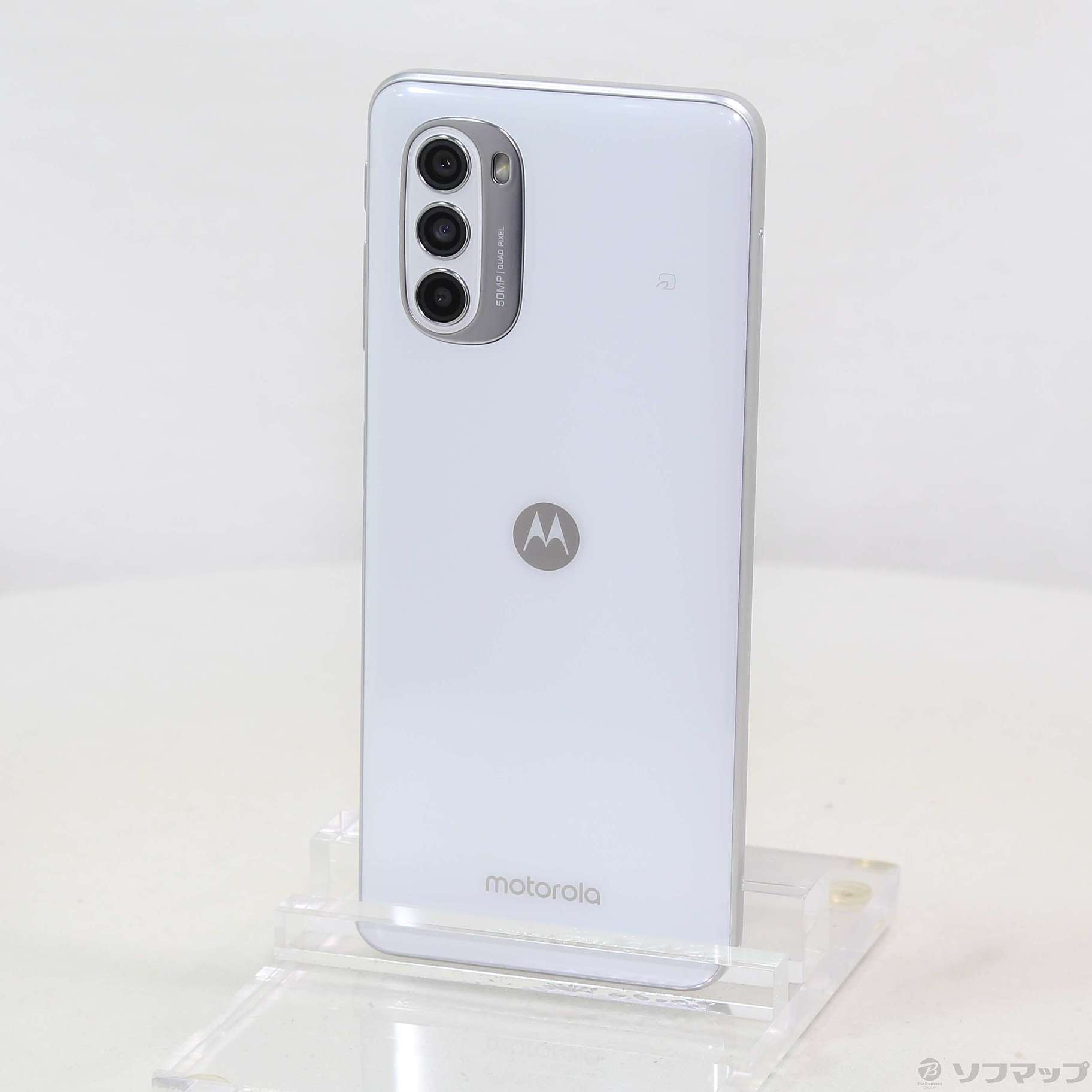 中古】moto g52j 5G II 128GB パールホワイト PATM0005JP SIMフリー [2133059348903] -  リコレ！|ビックカメラグループ ソフマップの中古通販サイト