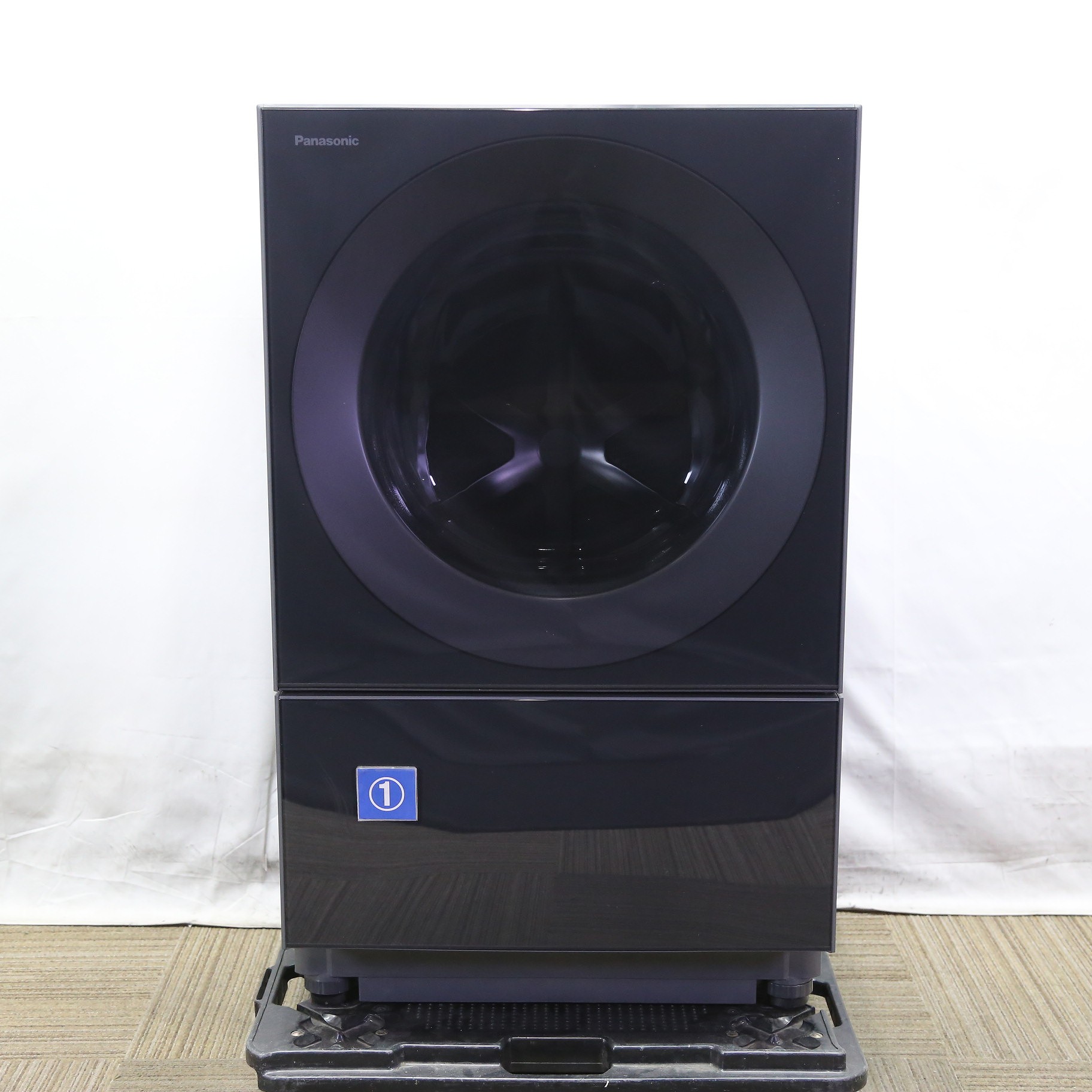 中古】〔中古品〕 ドラム式洗濯乾燥機 Cuble（キューブル） スモーキーブラック NA-VG2800L-K ［洗濯10.0kg ／乾燥5.0kg  ／ヒーター乾燥(排気タイプ) ／左開き］ [2133059354539] - リコレ！|ビックカメラグループ ソフマップの中古通販サイト