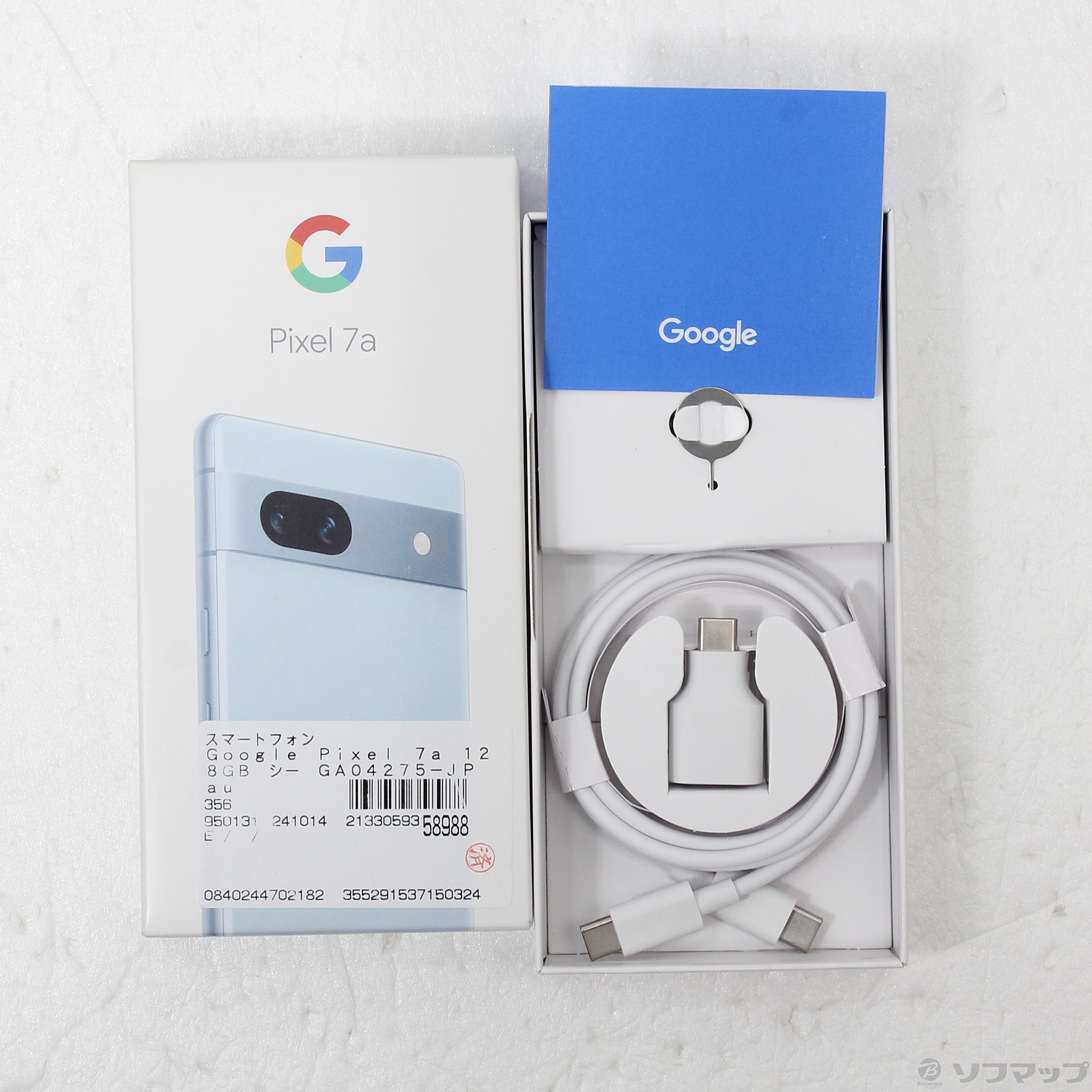 中古品〕 Google Pixel 7a 128GB シー GA04275-JP au SIMフリー｜の 