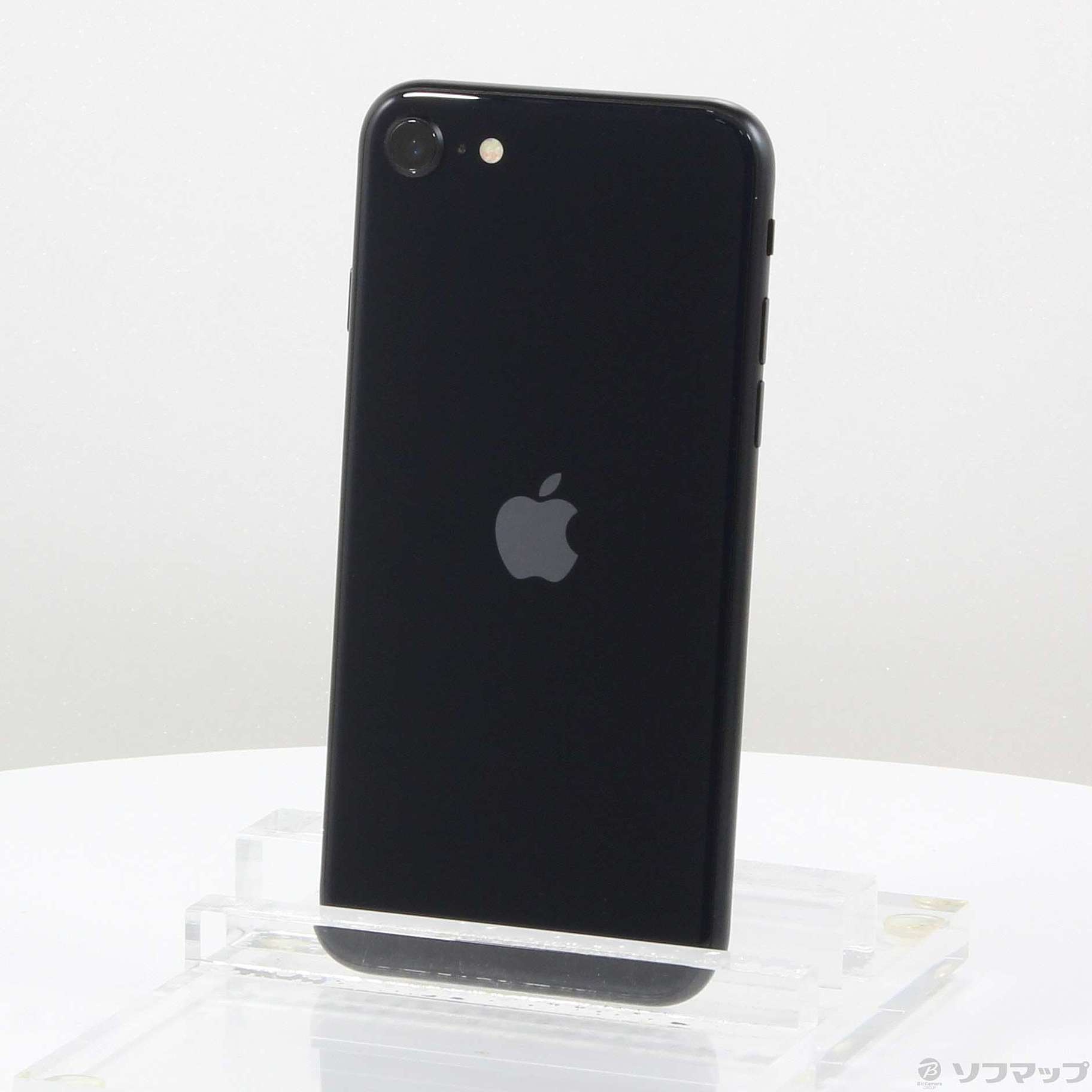 中古】iPhone SE 第3世代 64GB ミッドナイト MMYC3J／A SIMフリー 