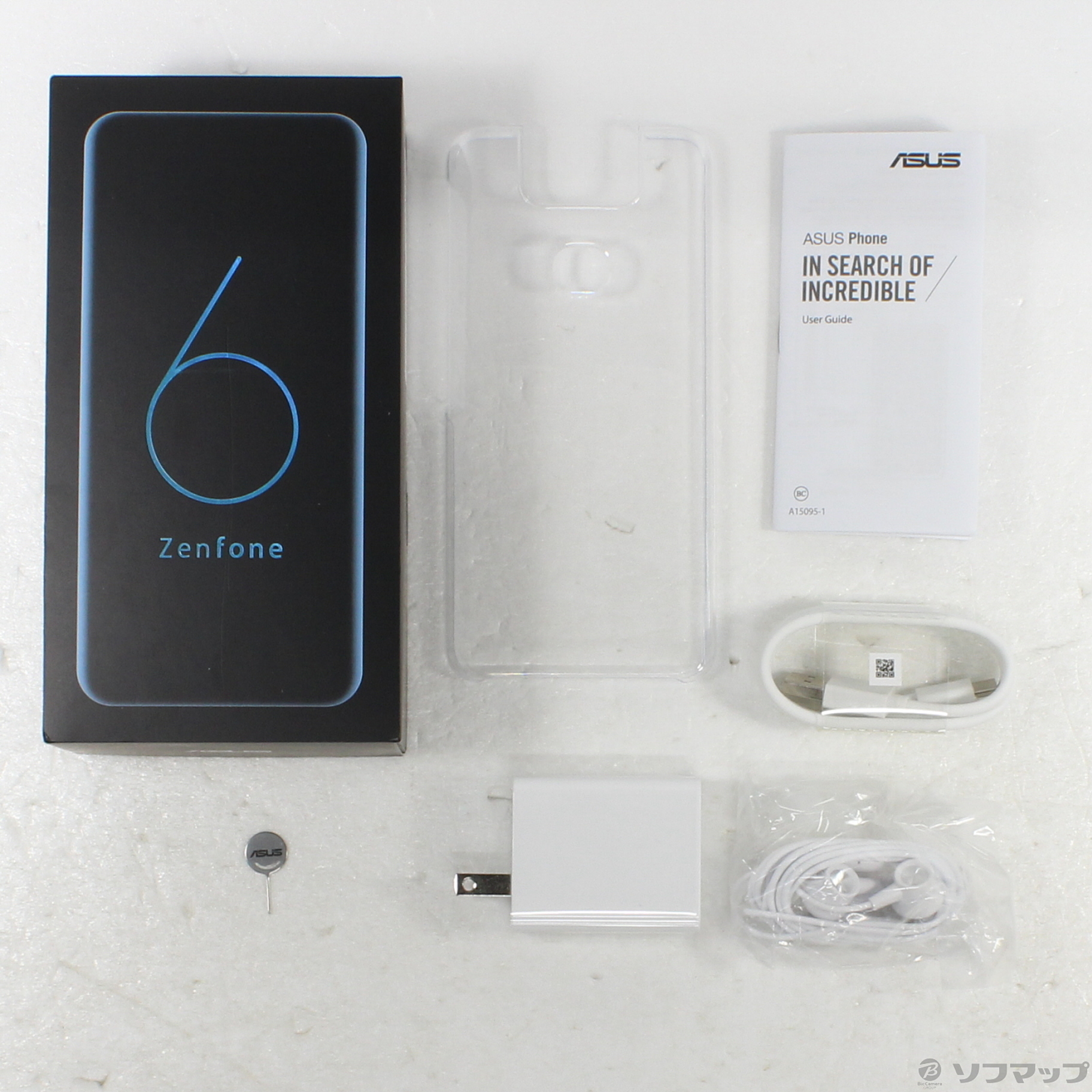 中古】ZenFone 6 128GB ミッドナイトブラック ZS630KL-BK128S6 SIMフリー [2133059361308] -  リコレ！|ビックカメラグループ ソフマップの中古通販サイト