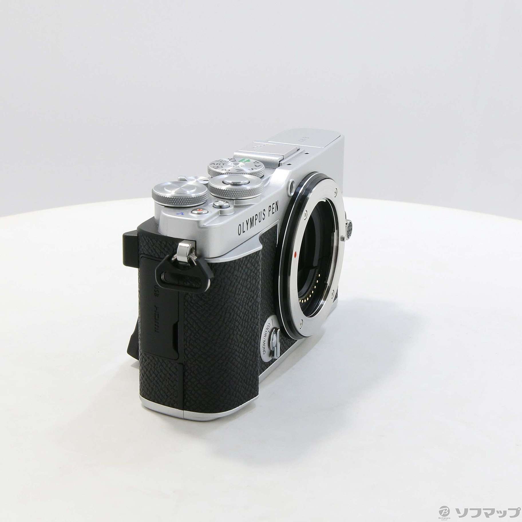中古】OLYMPUS PEN E-P7 ボディ シルバー [2133059366853