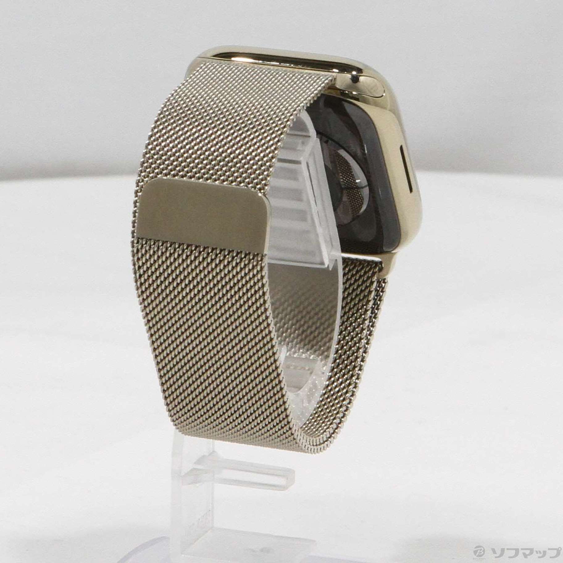 中古】Apple Watch Series 9 GPS + Cellular 45mm ゴールドステンレス 