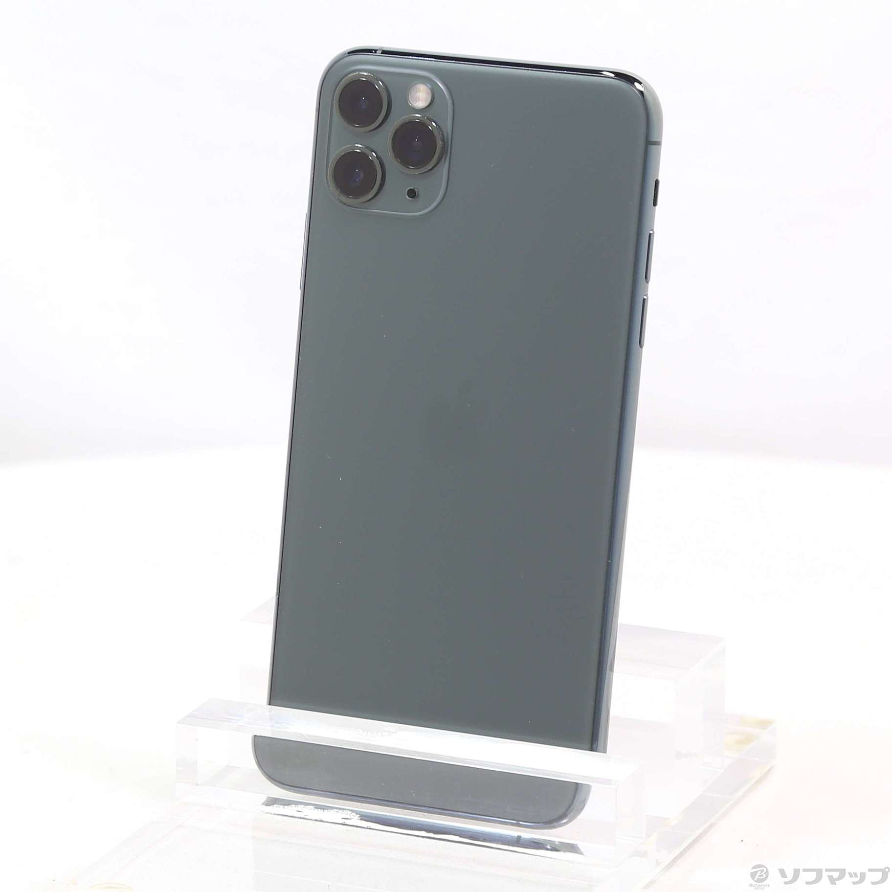 中古】iPhone11 Pro Max 512GB ミッドナイトグリーン MWHR2J／A SIMフリー [2133059370386] -  リコレ！|ビックカメラグループ ソフマップの中古通販サイト