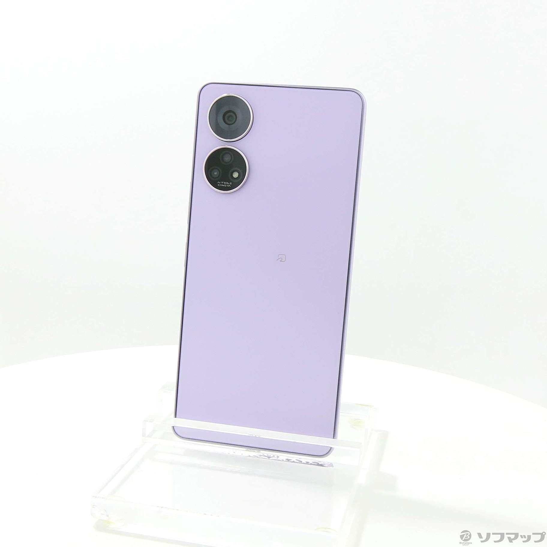 中古】あんしんファミリースマホ 128GB ラベンダー ZESCE3 Softbank