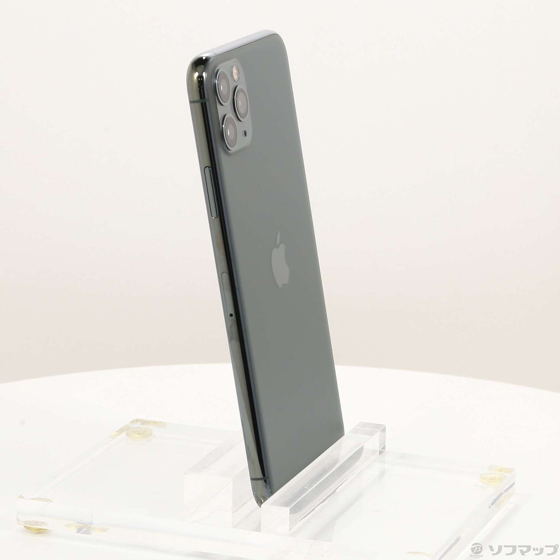 中古】iPhone11 Pro Max 256GB ミッドナイトグリーン MWHM2J／A