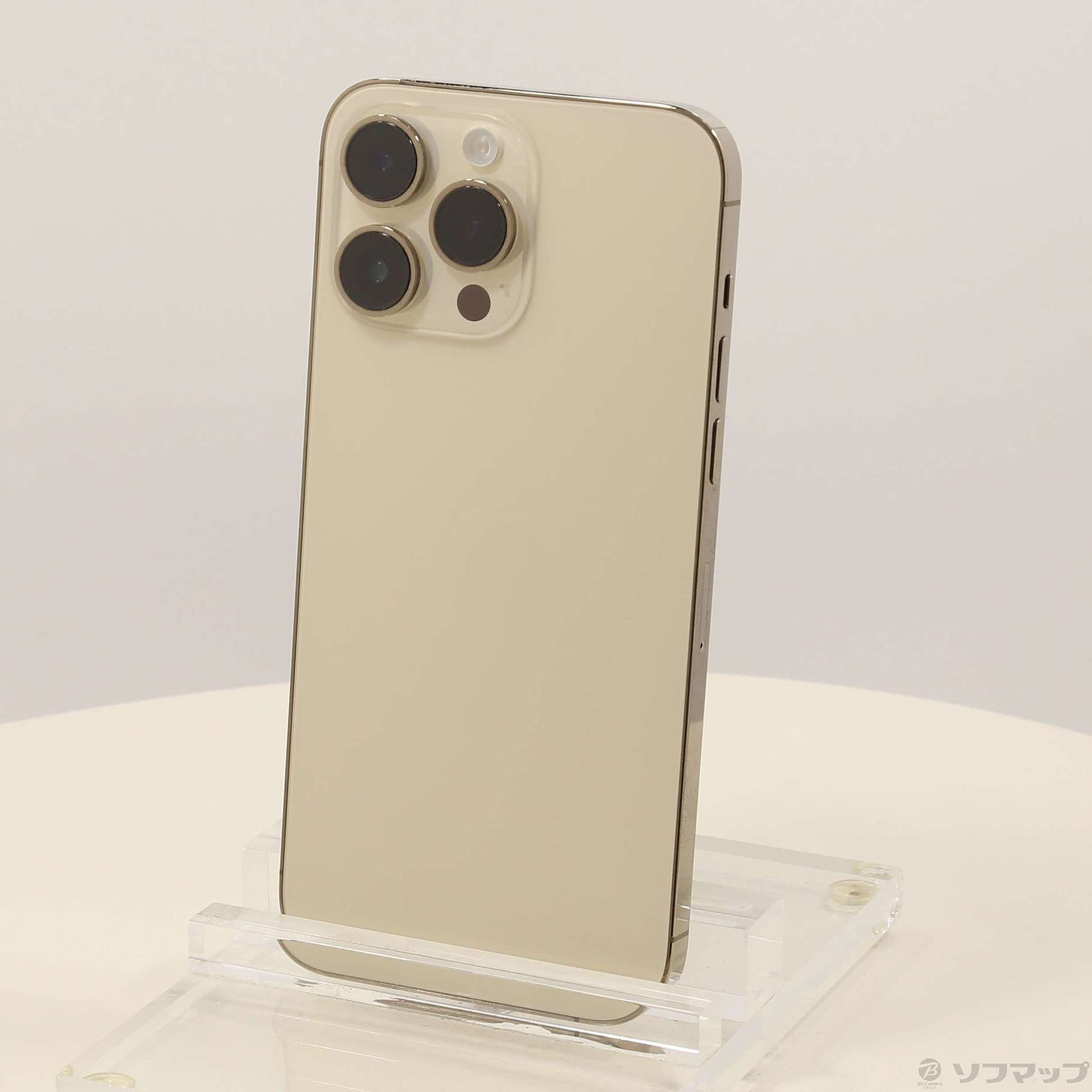 中古】iPhone14 Pro Max 128GB ゴールド MQ983J／A SIMフリー 