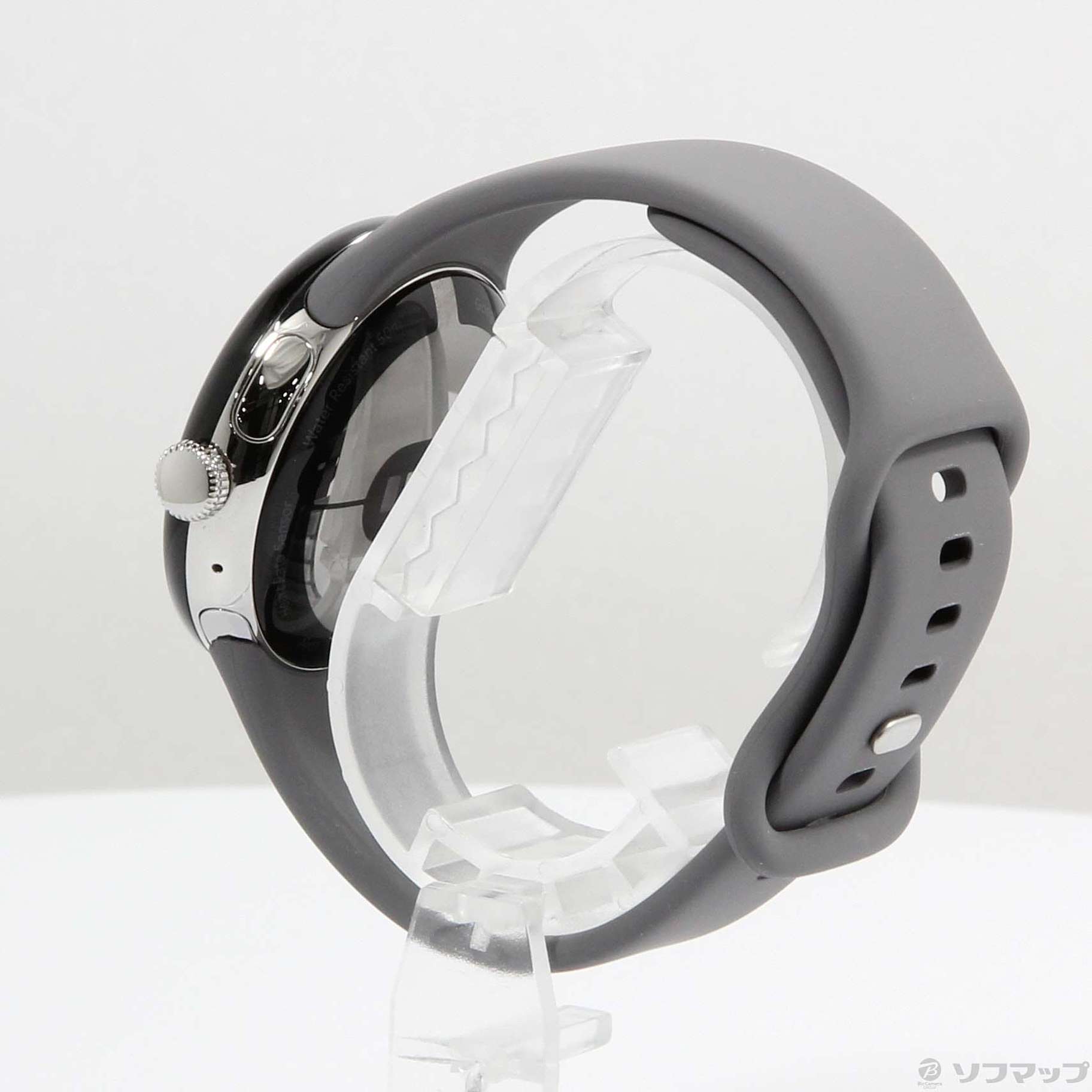 中古】Google Pixel Watch Polished Silver ステンレス ケース／Charcoal アクティブ バンド  GA03305-TW [2133059383485] - 法人専用リコレ！|ソフマップの法人専用中古通販サイト