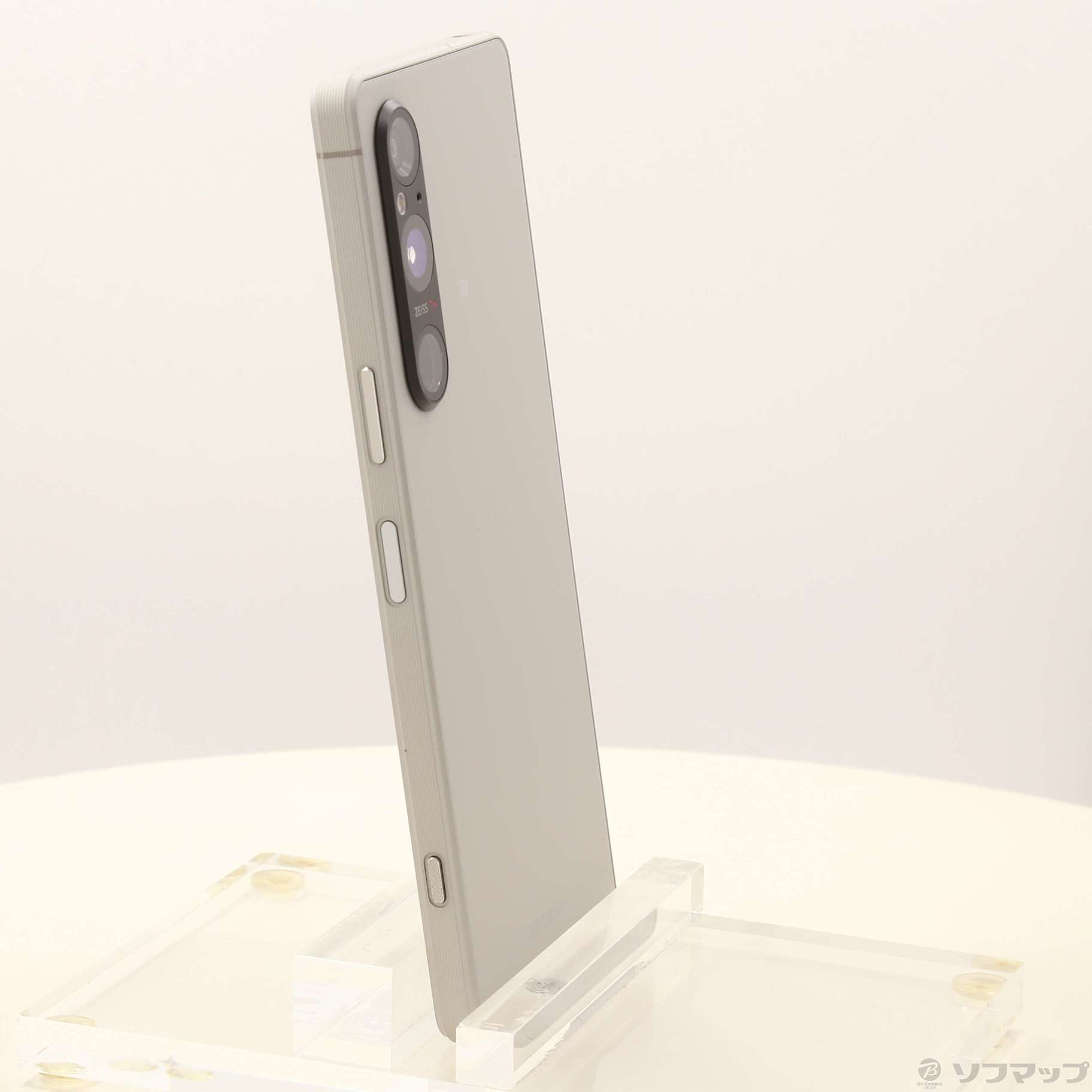 中古】Xperia 1 V 512GB プラチナシルバー XQ-DQ44-S3JPCX0 SIMフリー