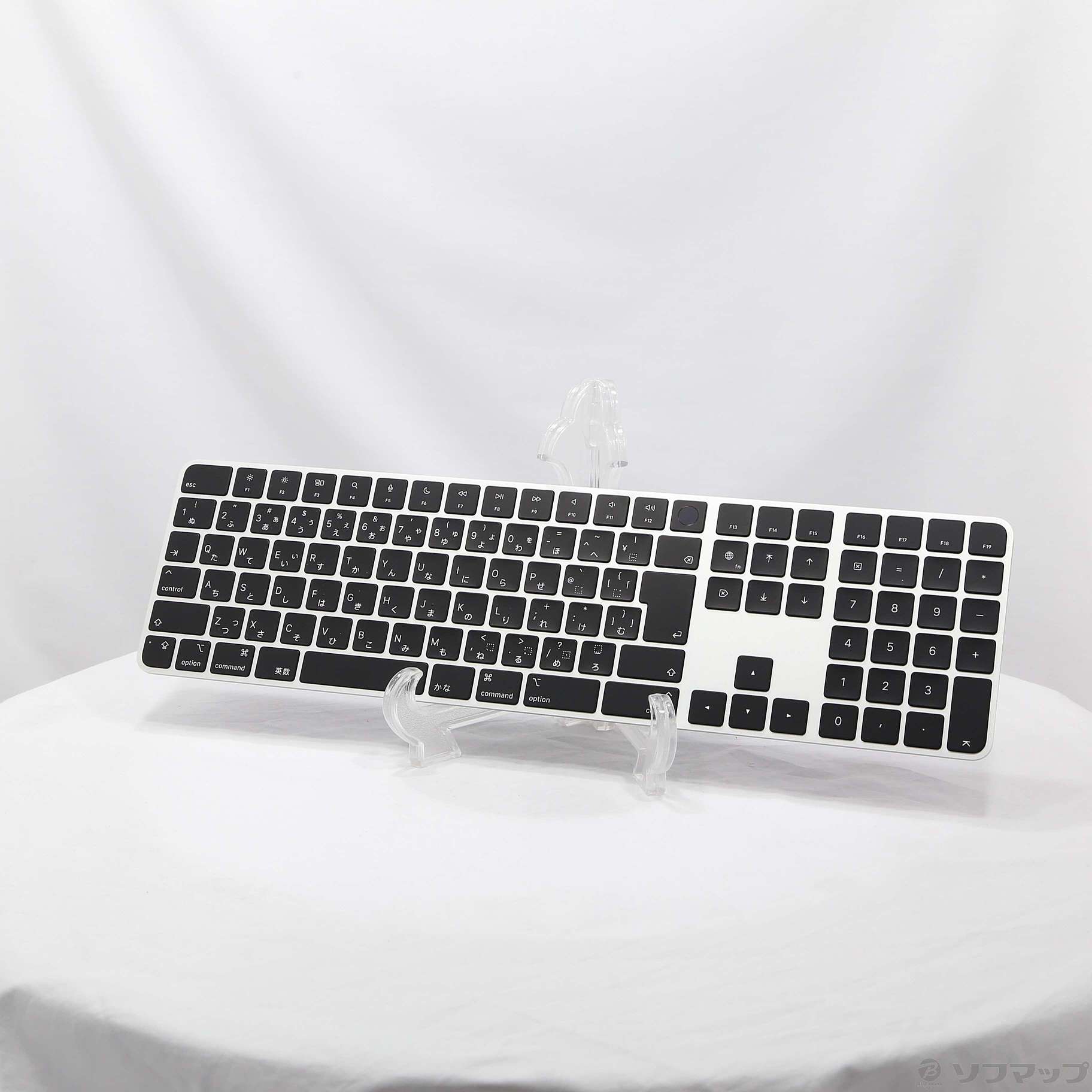 Appleシリコン搭載Macモデル用Touch ID搭載 Magic Keyboard テンキー付き 日本語JIS ブラックキー MMMR3J／A